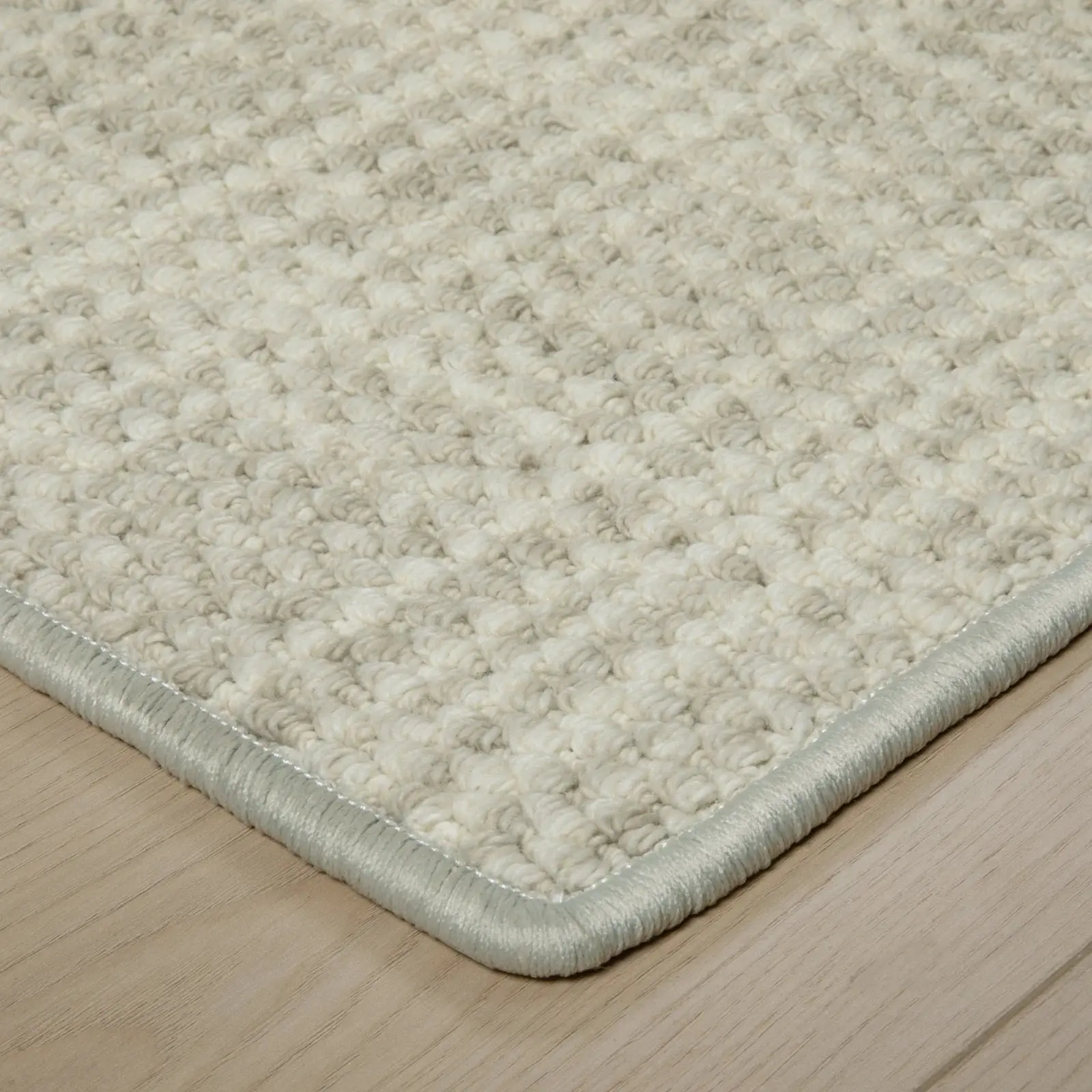 Della Natural Patterned Wool Rug - Image 5