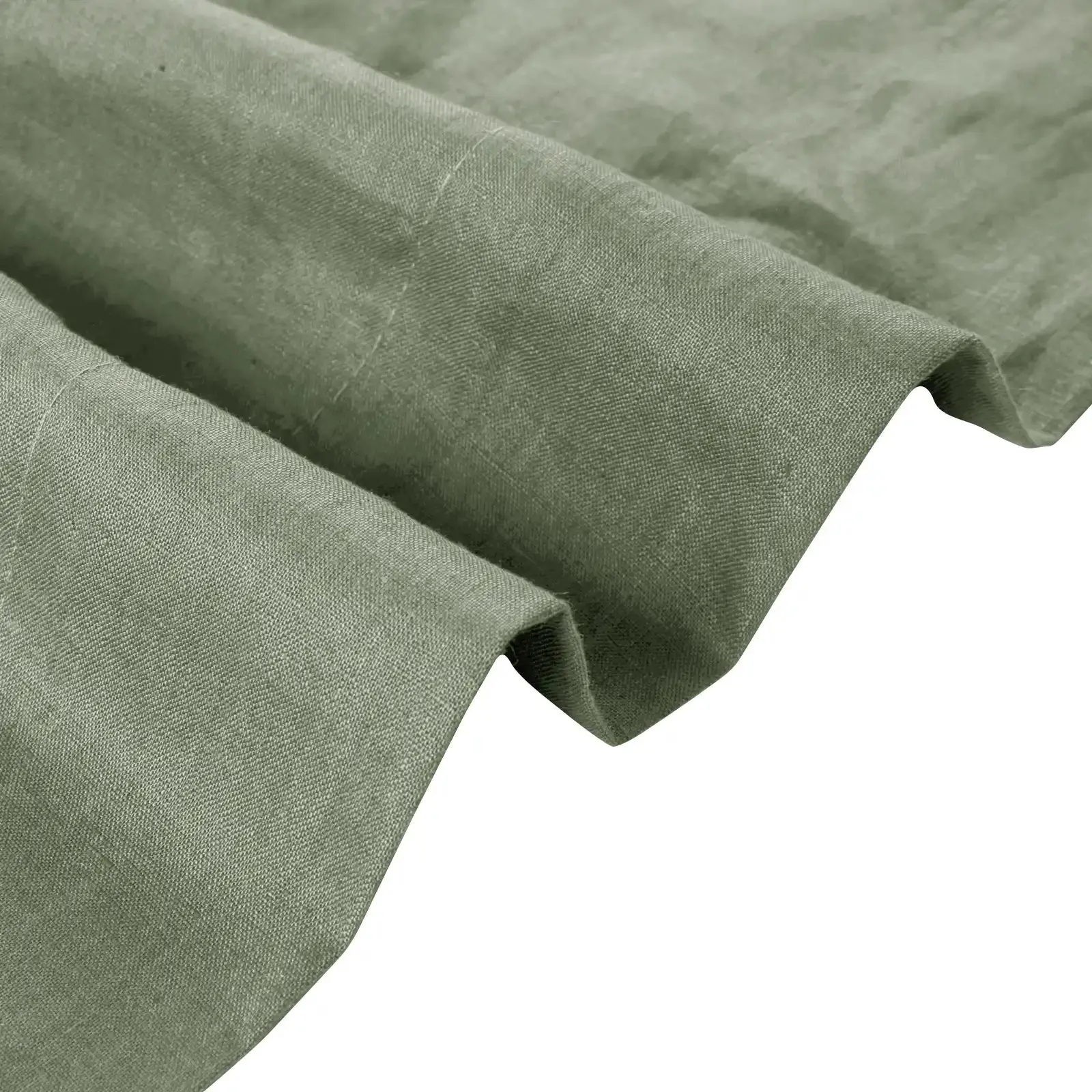 Doris 100% European Flax Linen Curtain Pleated - Image 38