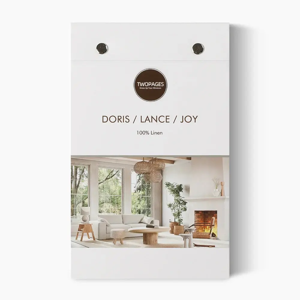 Doris Lance Joy Linen 3 In 1 Sample Booklet 13 Colors - Image 2