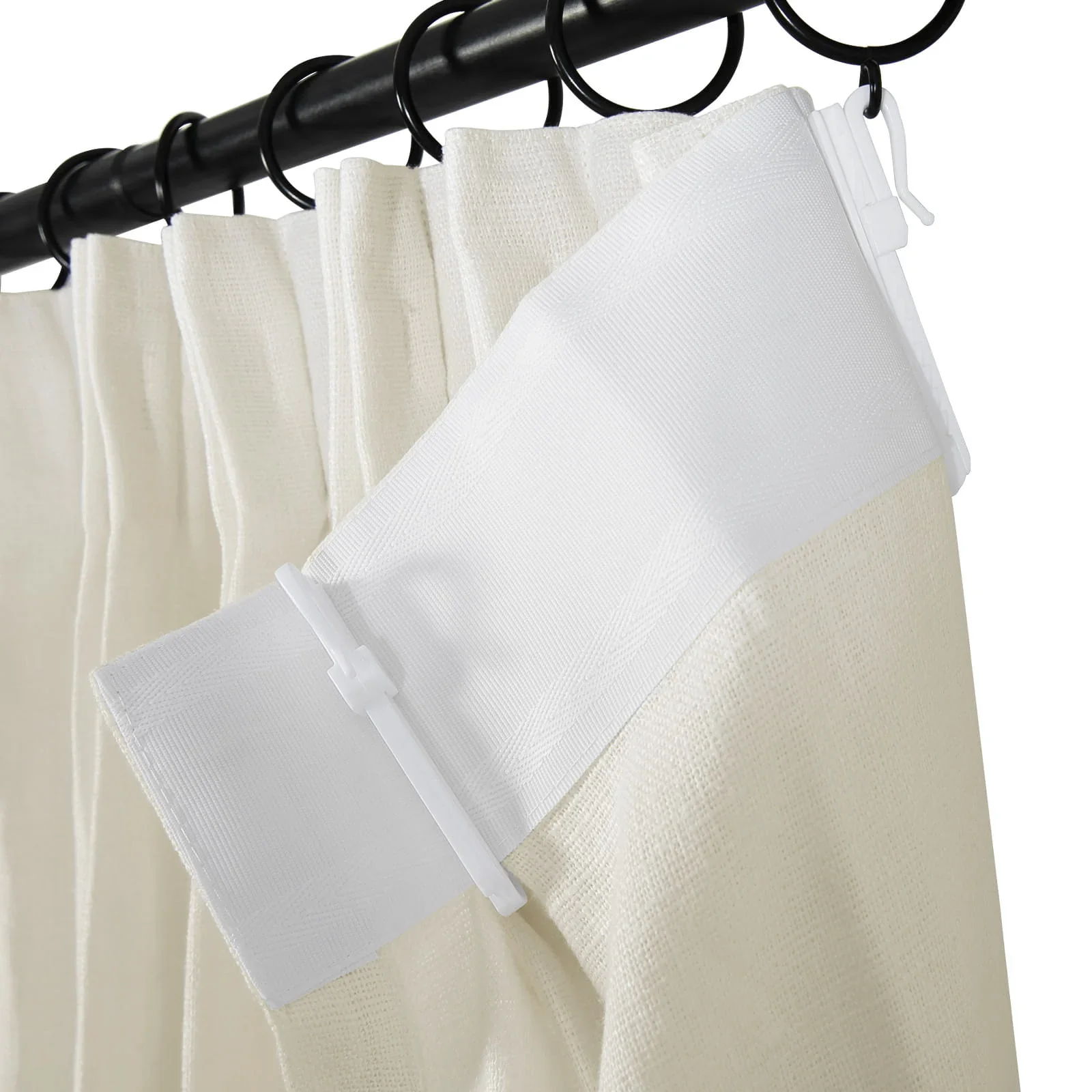 Erin Elegant 100% Linen Curtain Pleated - Image 8