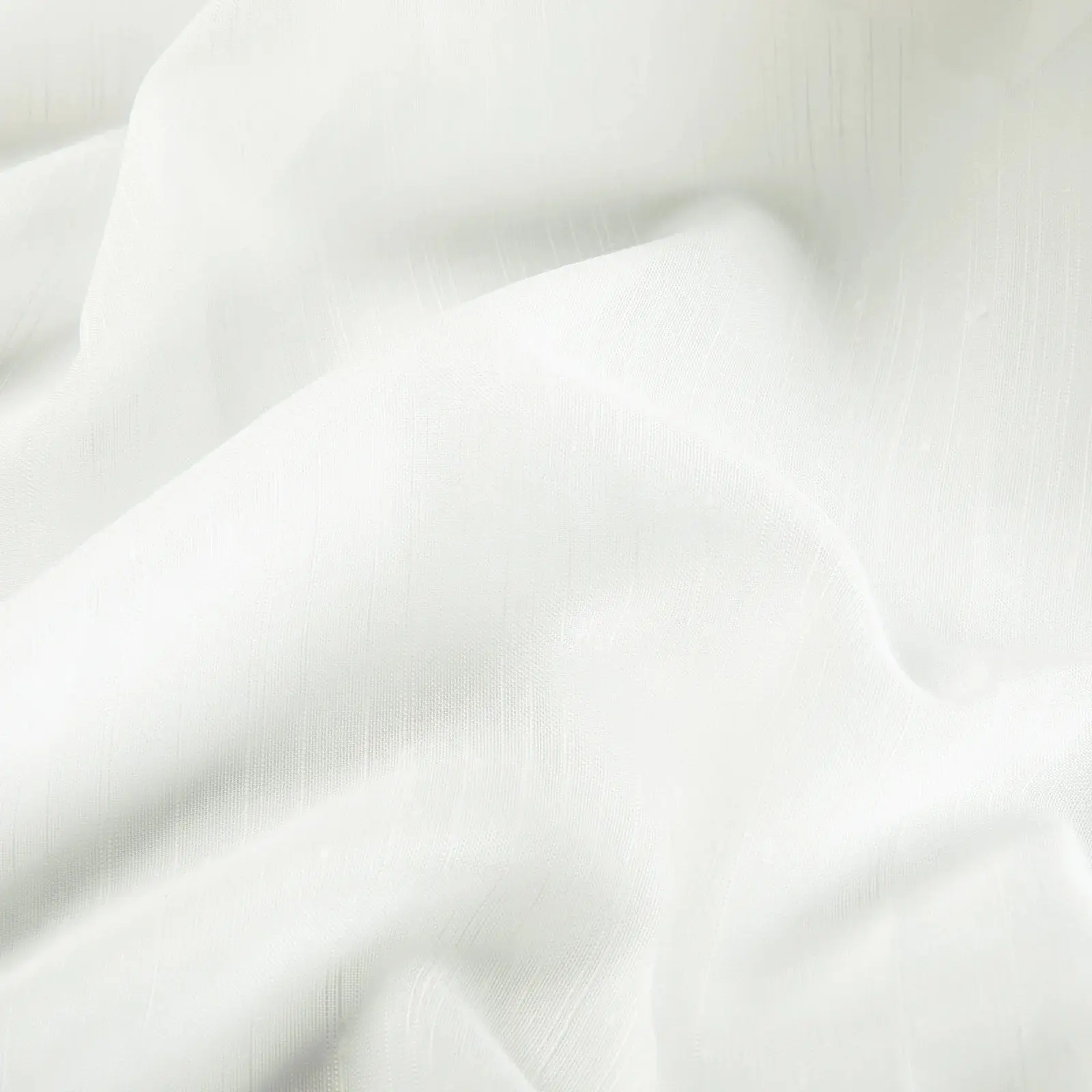 Florida Embossed White Semi Sheer Curtain Soft Top - Image 23