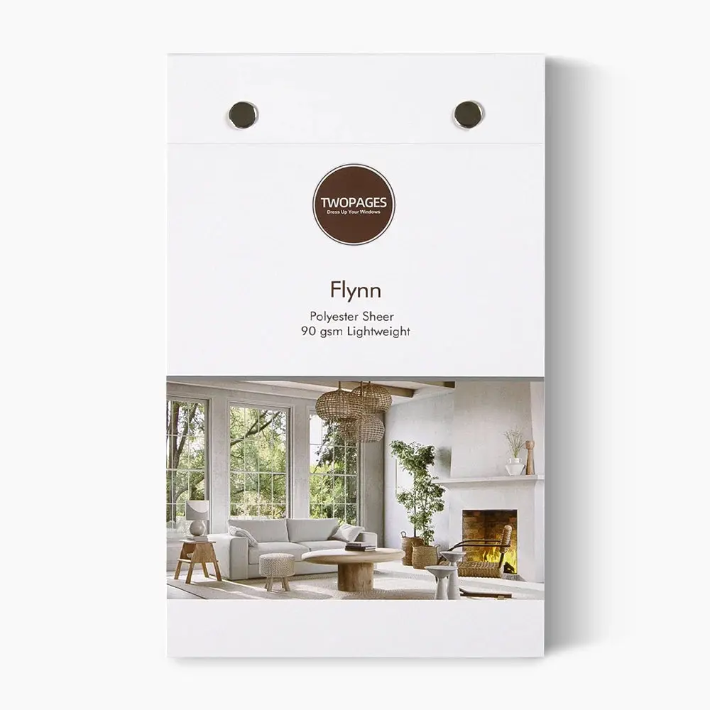 Flynn Lightweight Sheer Booklet 6 Colors - Image 2