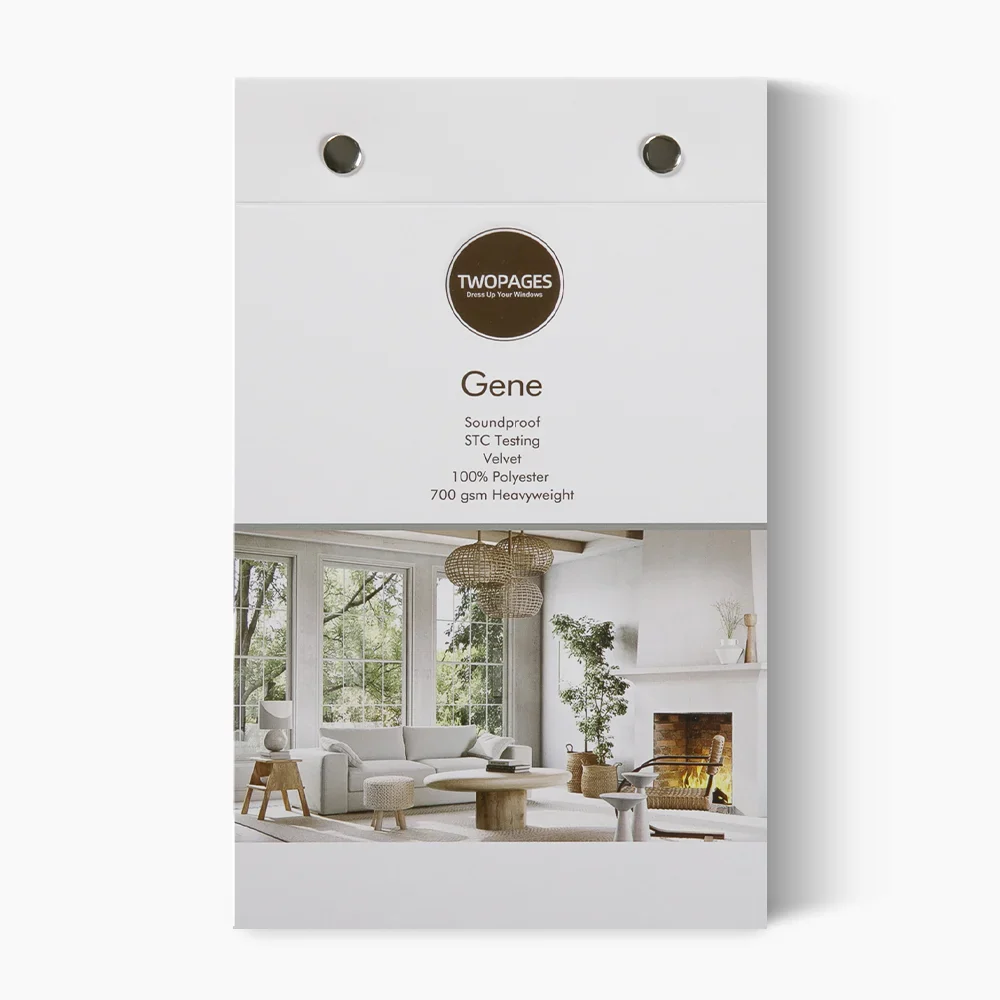 Gene Heavyweight Soundproof Fabric Booklet 6 Colors - Image 2