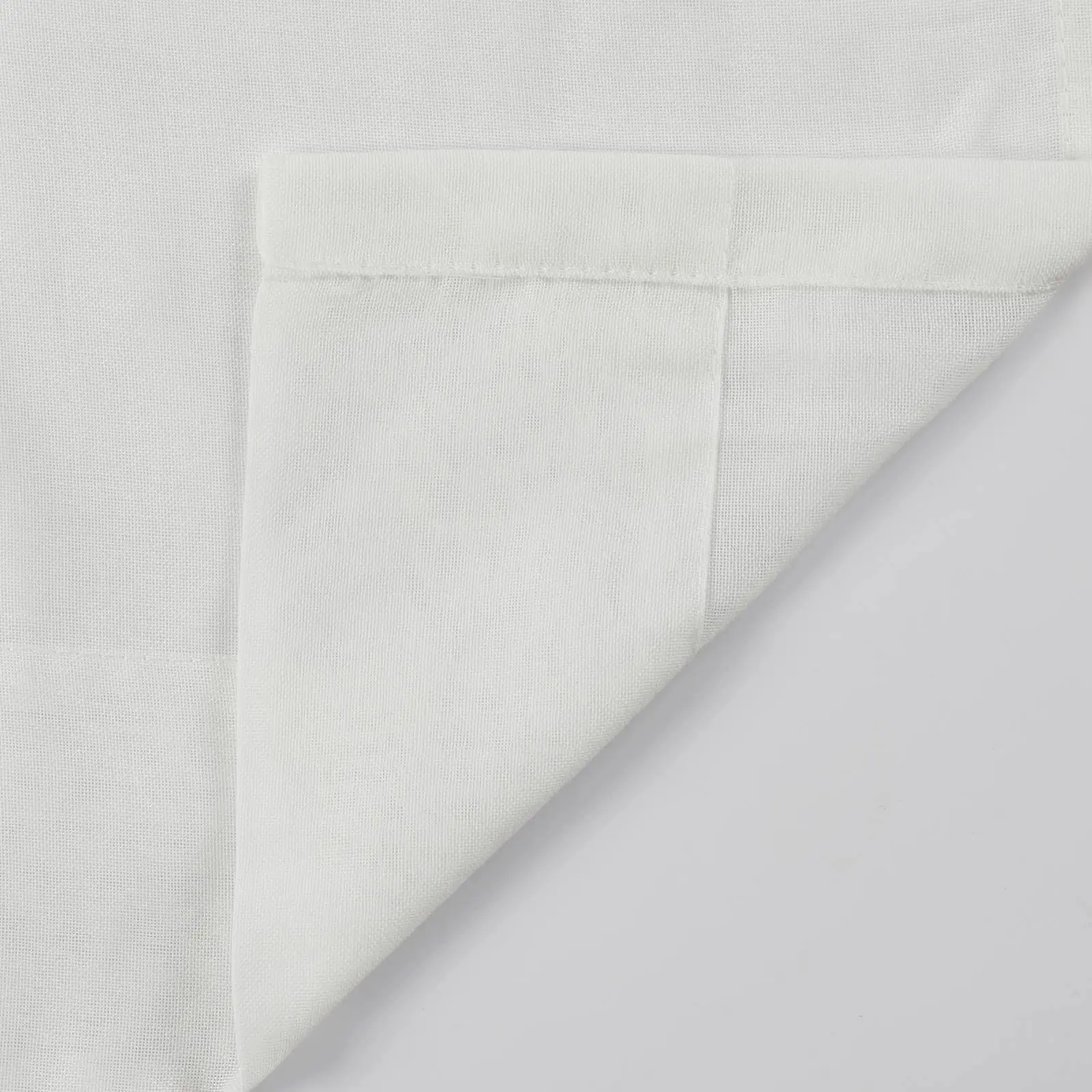 Cady Linen–Sheer Patchwork Drapery Pleated (Sold per Pair) - Image 10