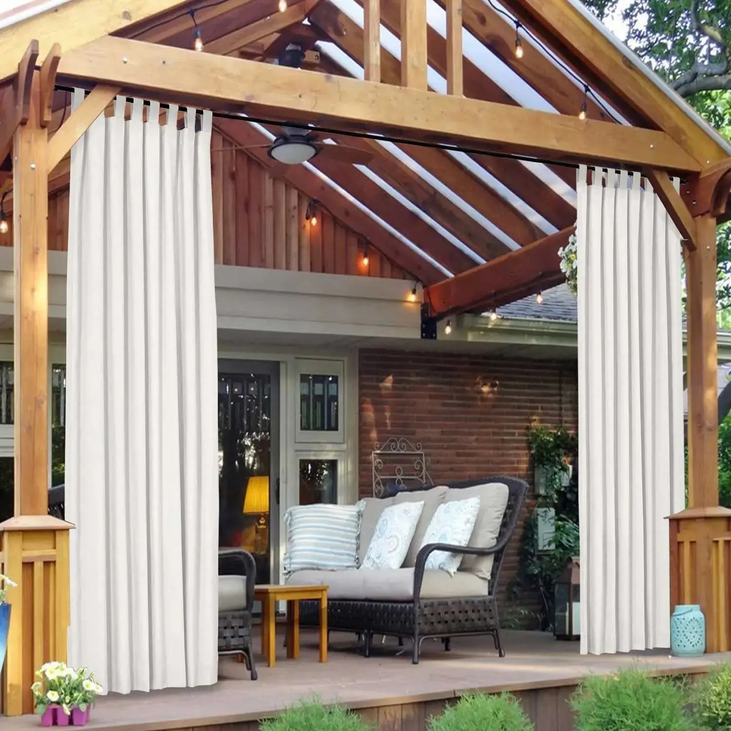 Heck Solid Acrylic Outdoor Curtain - Image 7