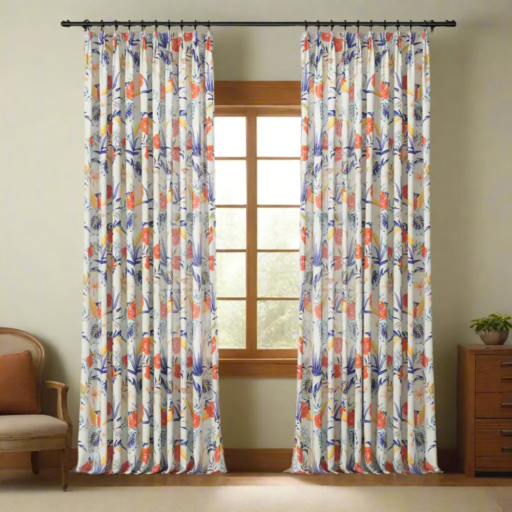 Holly Botanical Boho Drapery Pleated (52 inches Width Limit) - Image 26