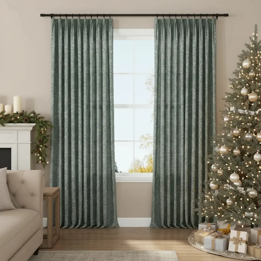 Holly Botanical Boho Drapery Pleated (52 inches Width Limit) - Image 55