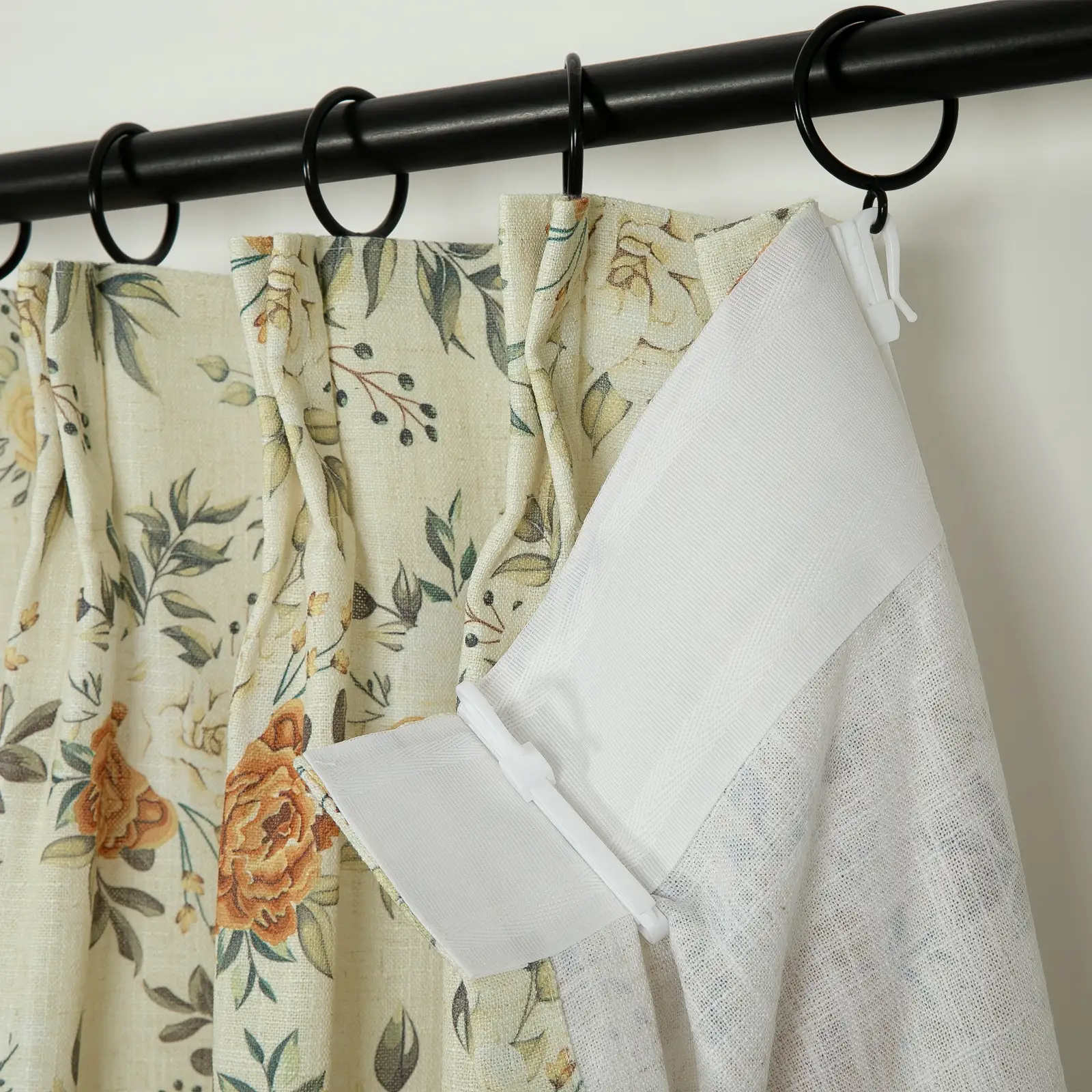 Holly Botanical Boho Drapery Pleated (52 inches Width Limit) - Image 68