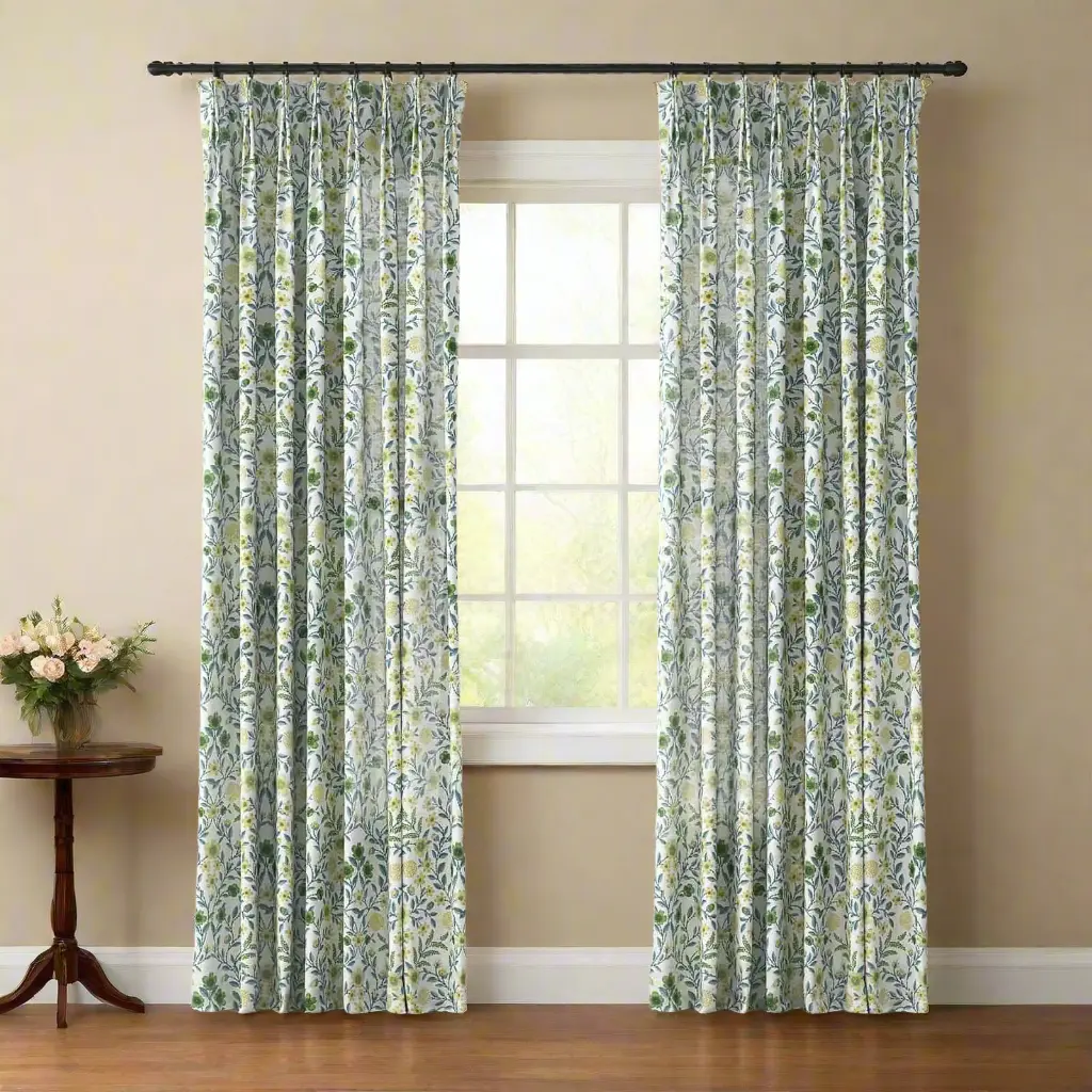 Holly Country Floral Drapery Pleated (102 inches Length Limit) - Image 12