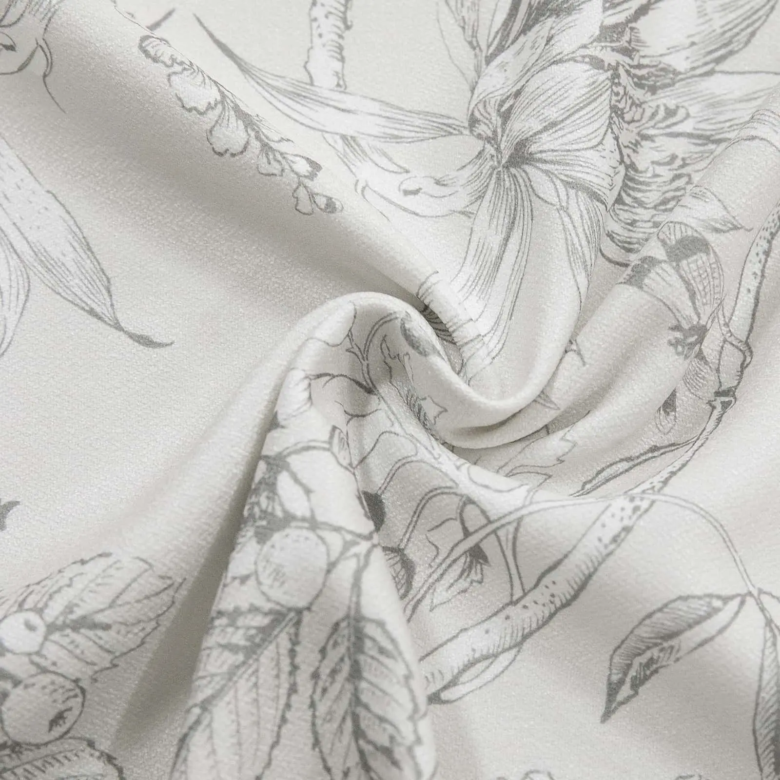 Holly Country Floral Drapery Pleated (102 inches Length Limit) - Image 26
