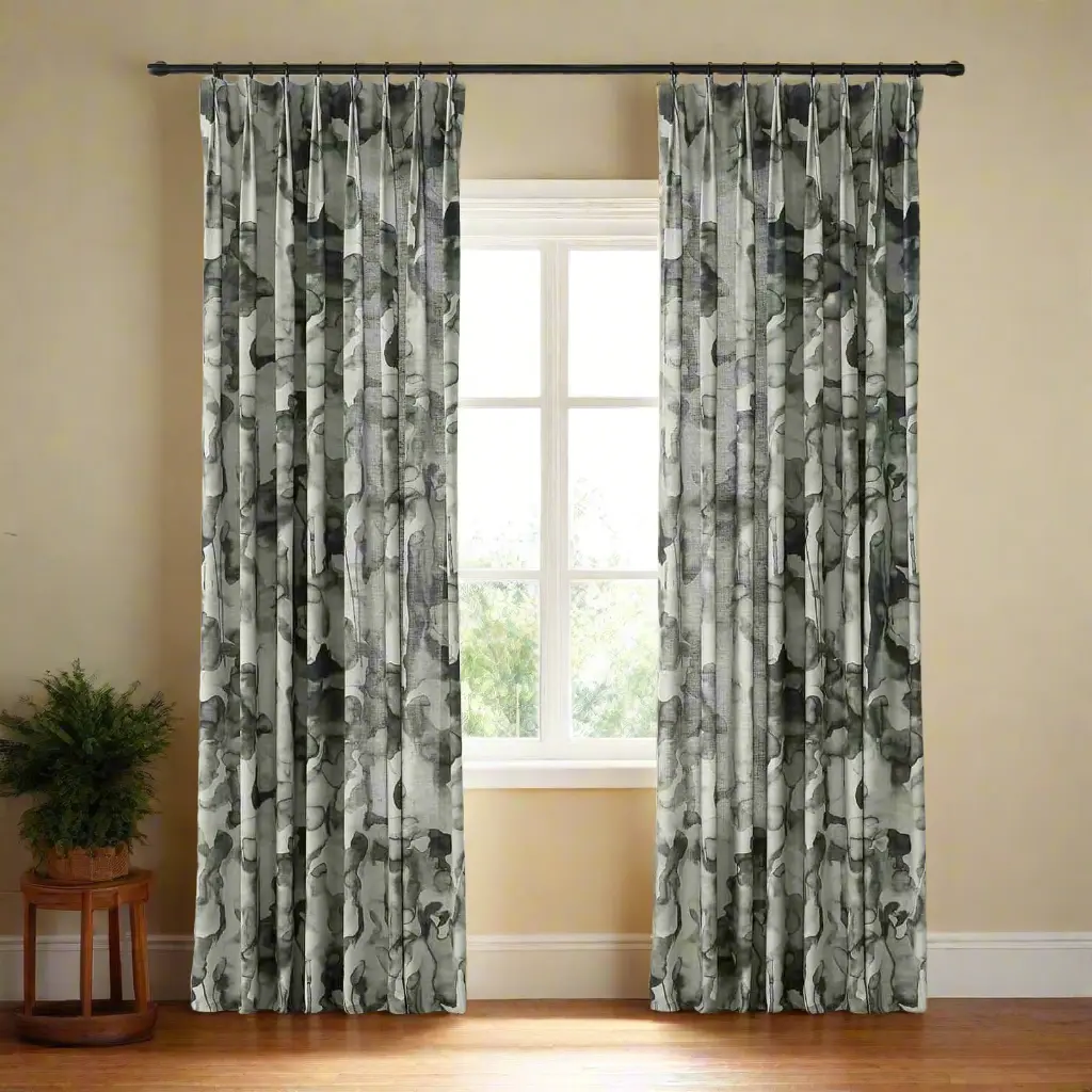 Holly Country Floral Drapery Pleated (102 inches Length Limit) - Image 39