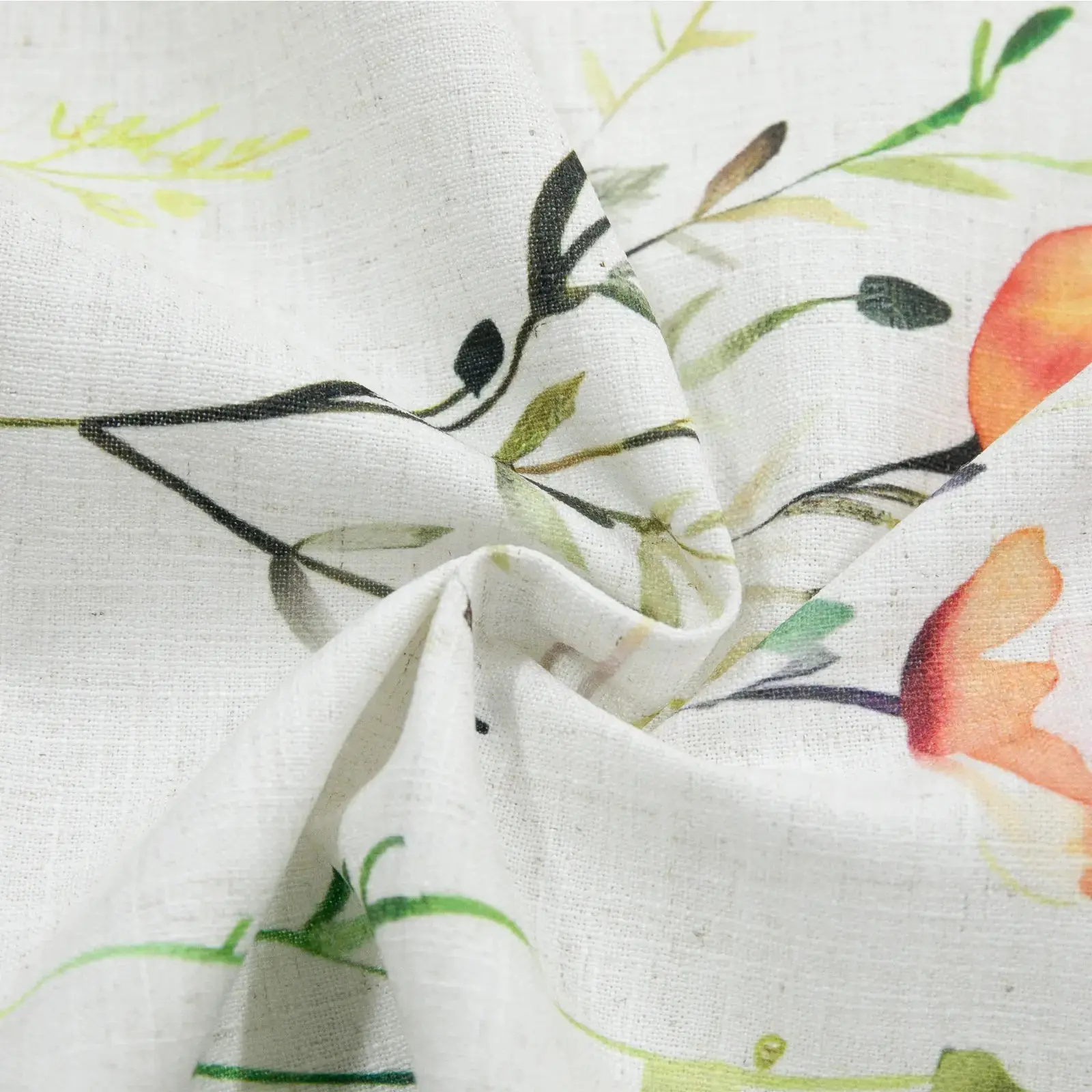Holly Country Floral Drapery Pleated (102 inches Length Limit) - Image 69