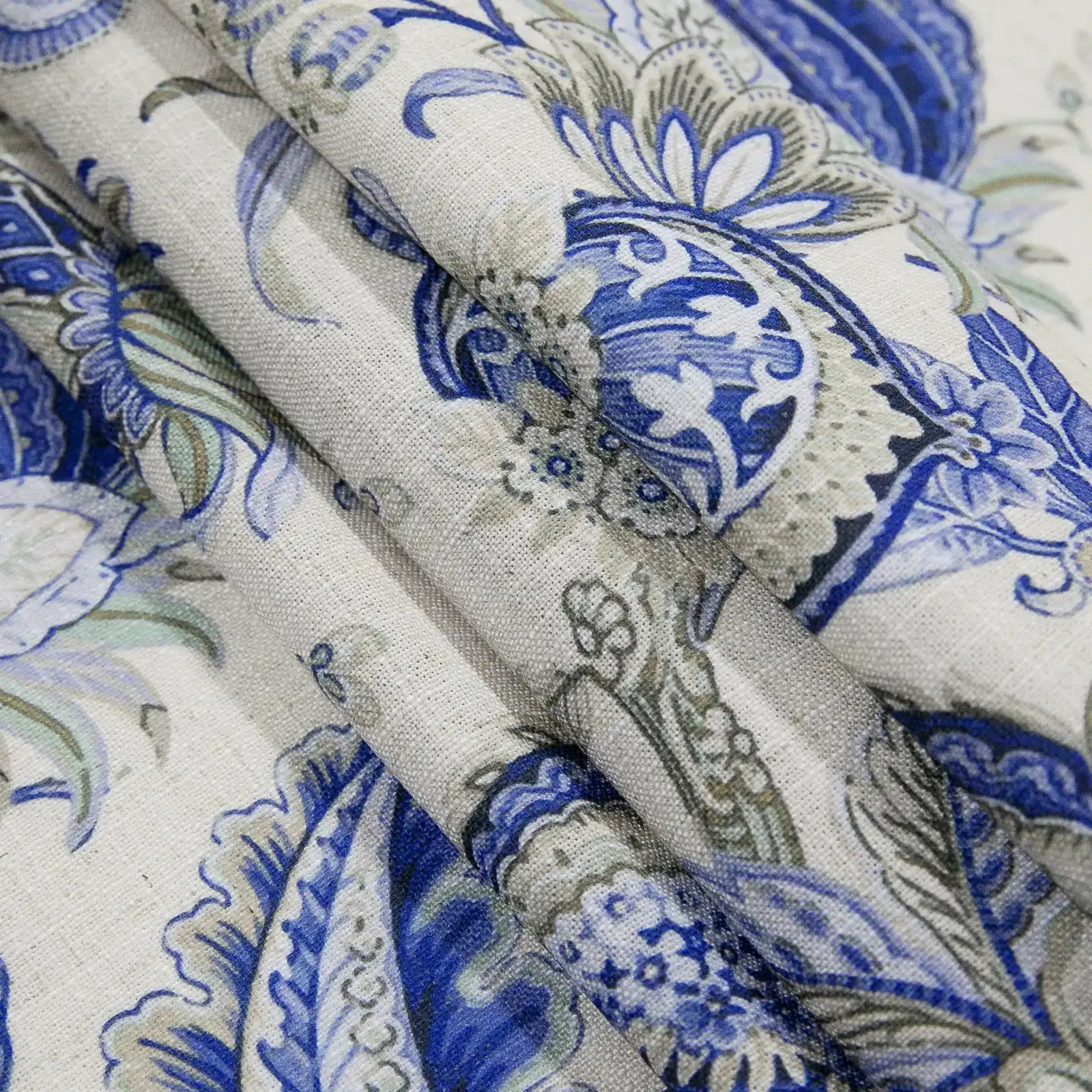 Holly Country Floral Drapery Pleated (102 inches Length Limit) - Image 85