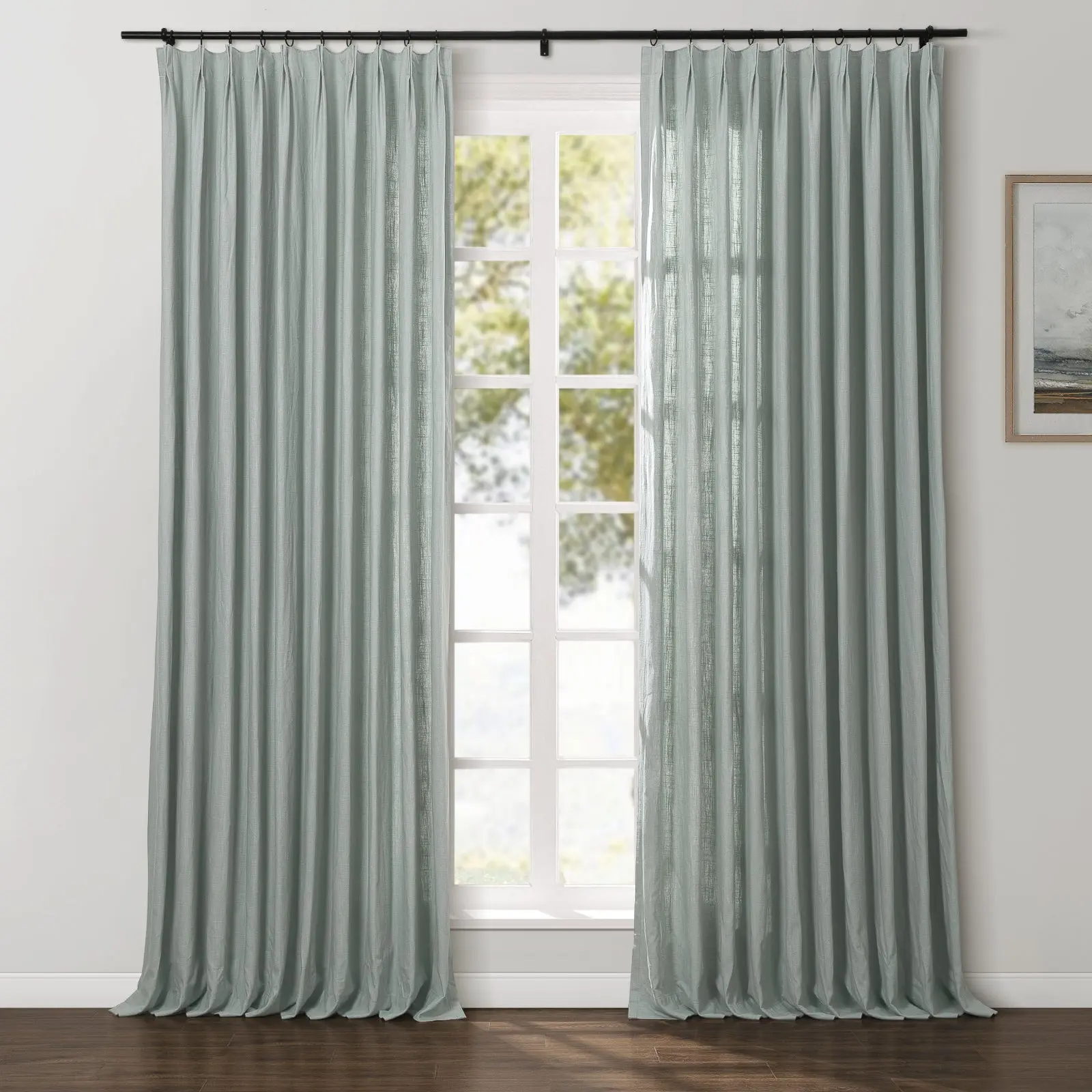 Ian Linen Drapery Pleat - Image 13