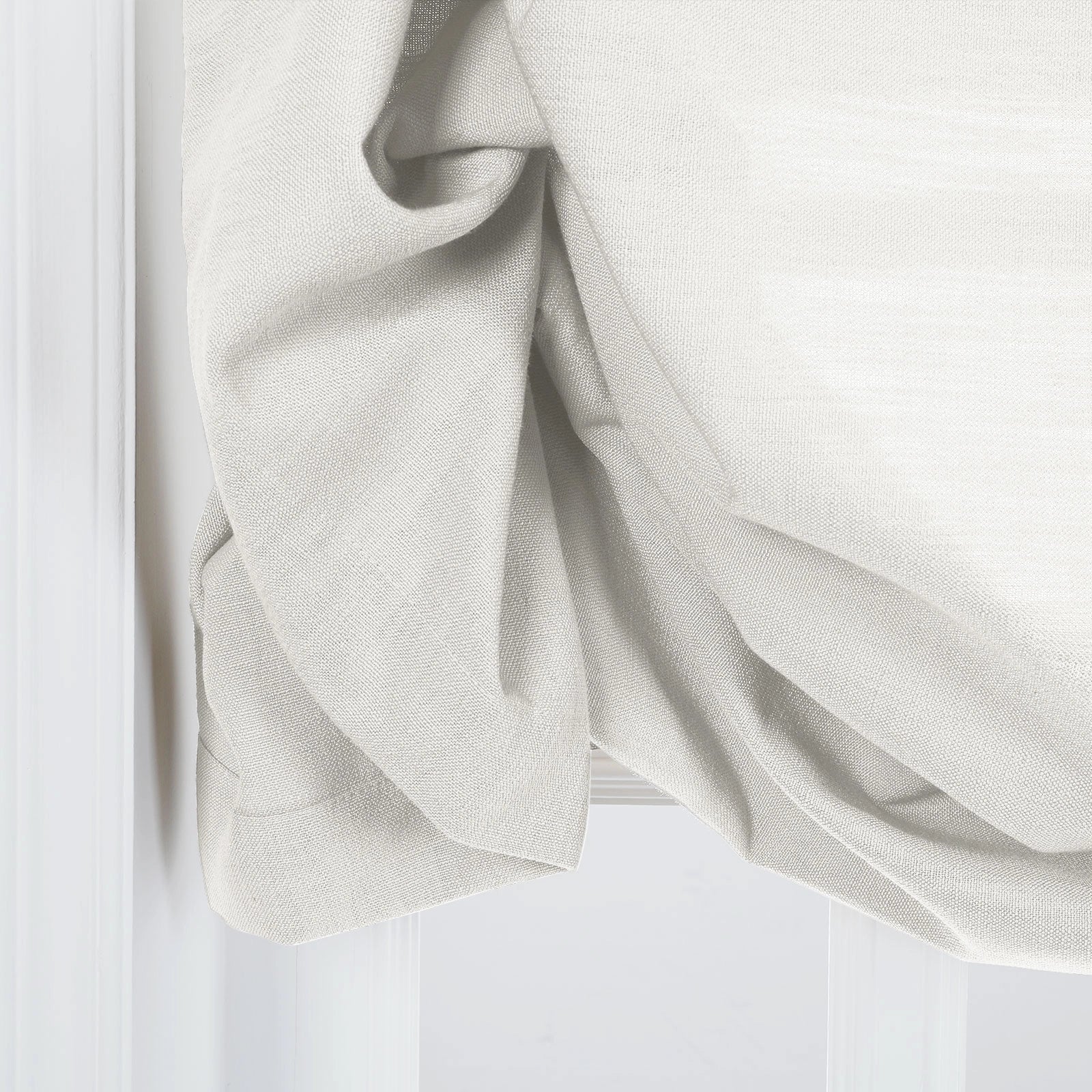 Isabella Cotton Tulip Roman Shade Cord Lift - Image 10