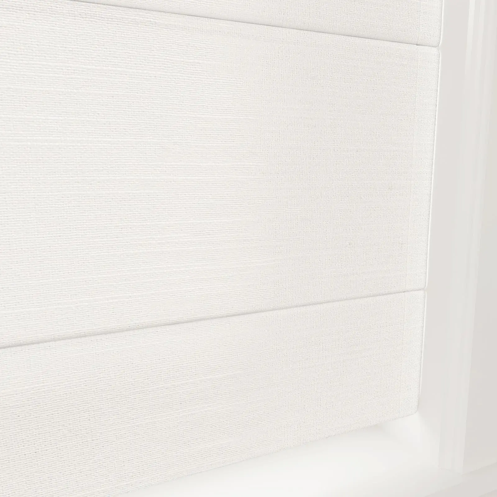 TWOPAGES Jawara Linen Cotton Back Slat Roman Shades Cordless - Image 11