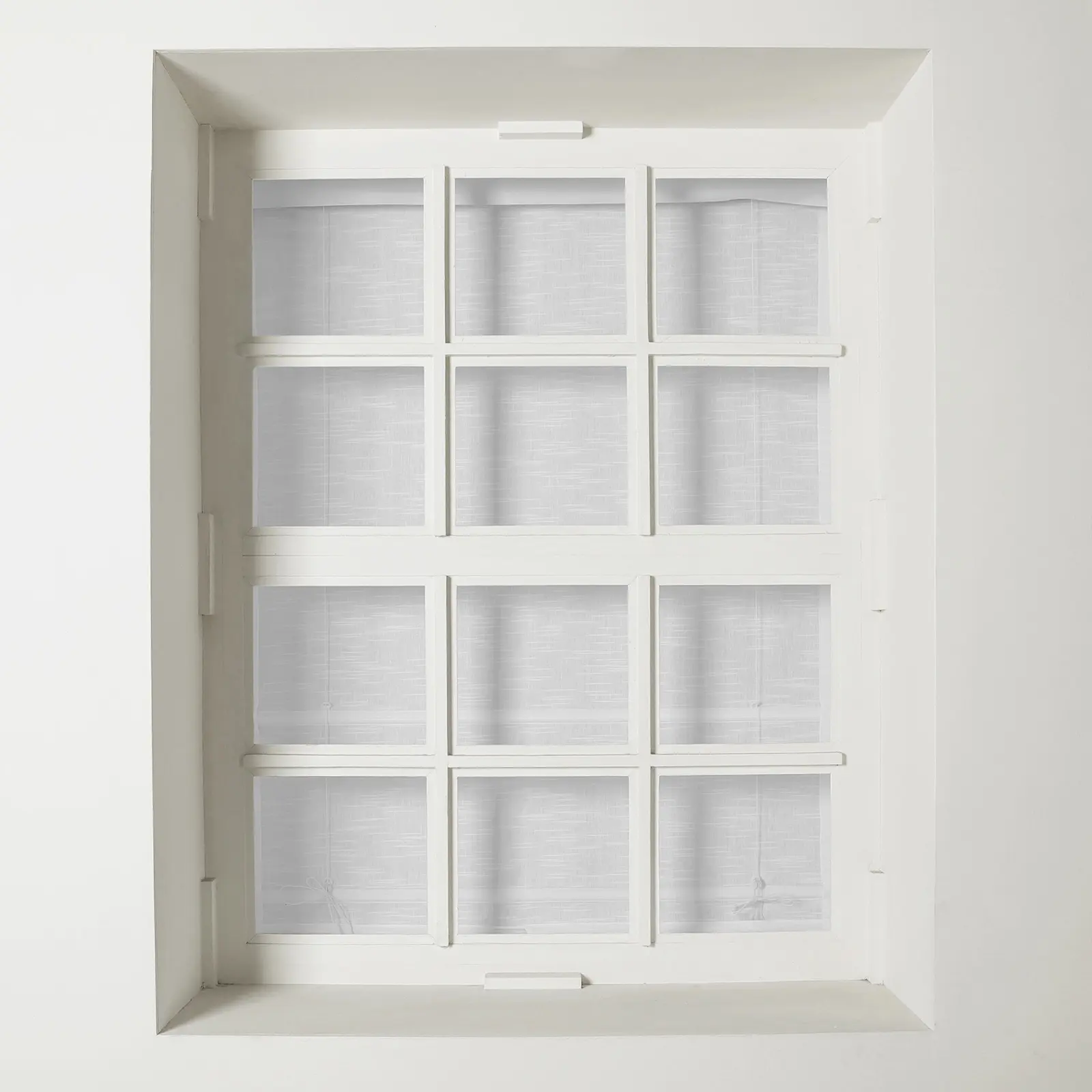 Jawara Linen Cotton Roman Shade Cordless Plus Size - Image 22