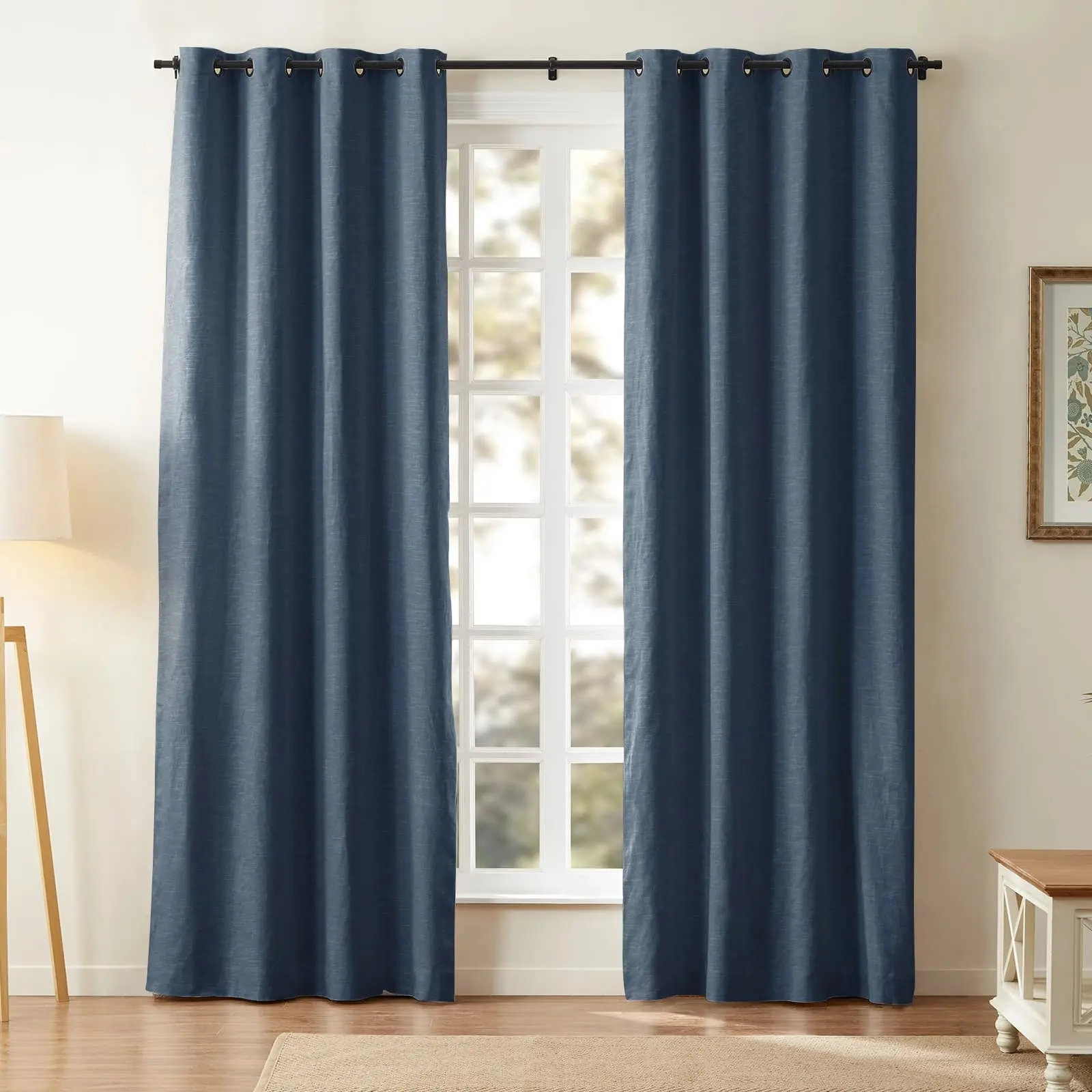 Jawara Luxury Linen Cotton Curtain Grommet - Image 27