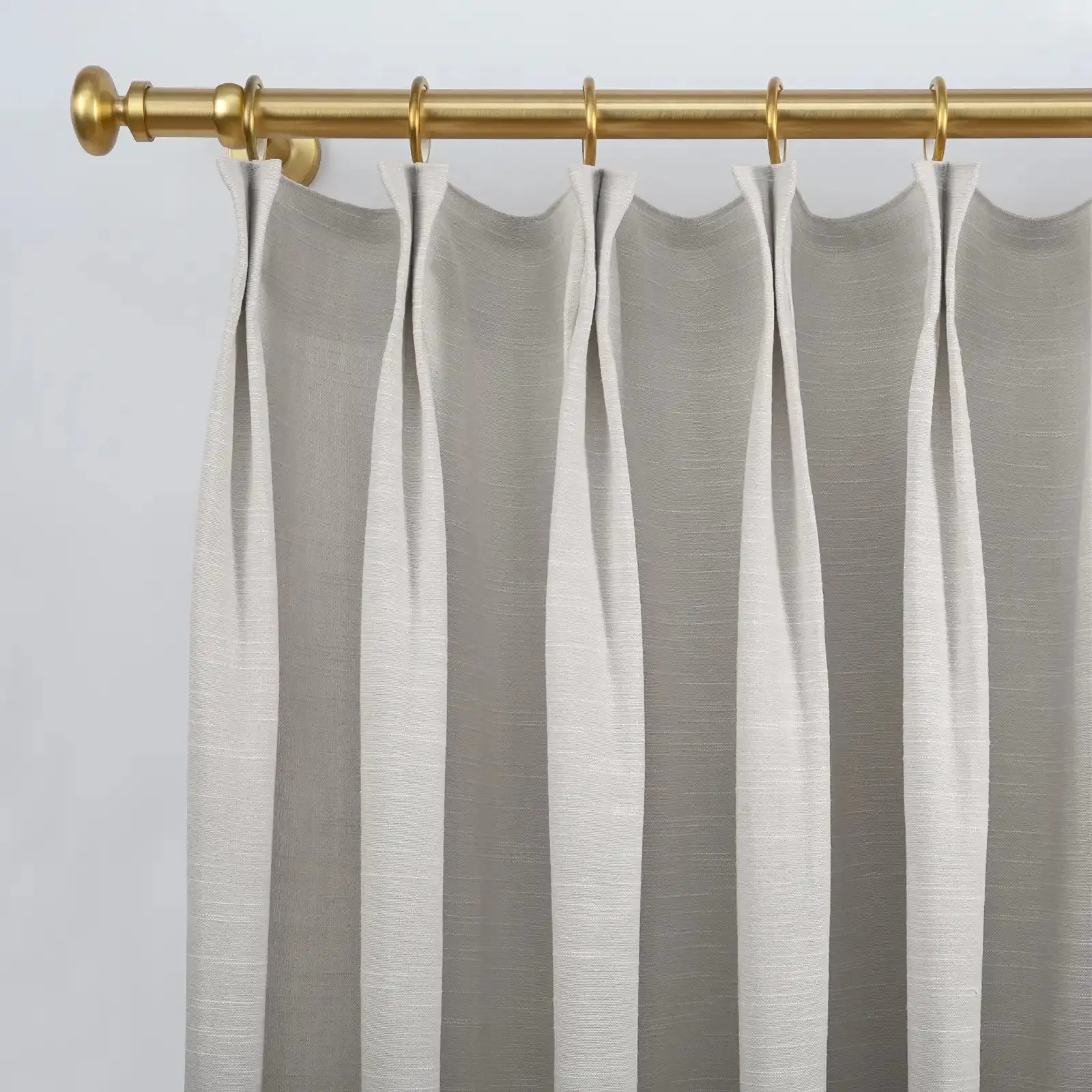 Jawara Luxury Linen Cotton Curtain Pleated - Image 115