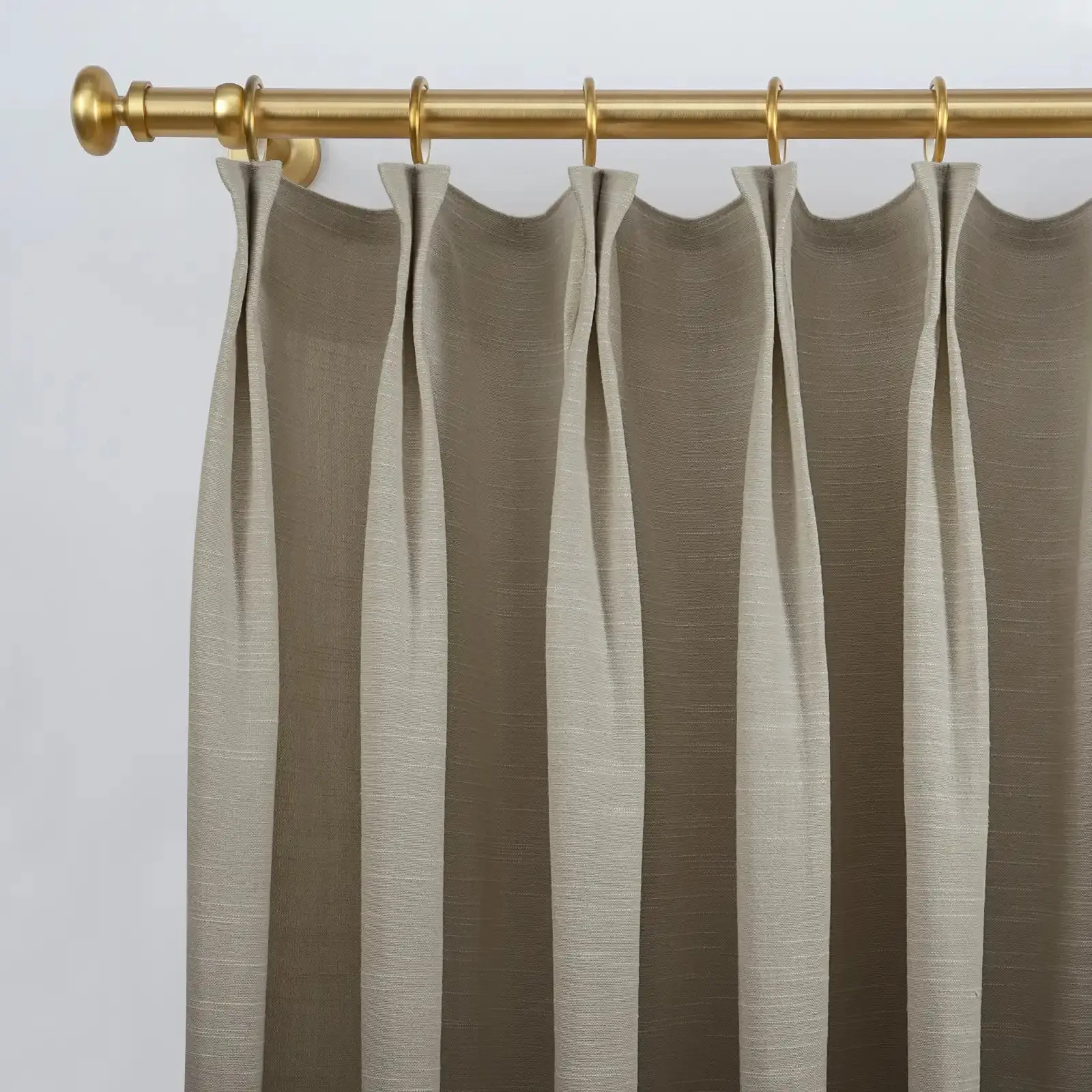Jawara Luxury Linen Cotton Curtain Pleated - Image 188