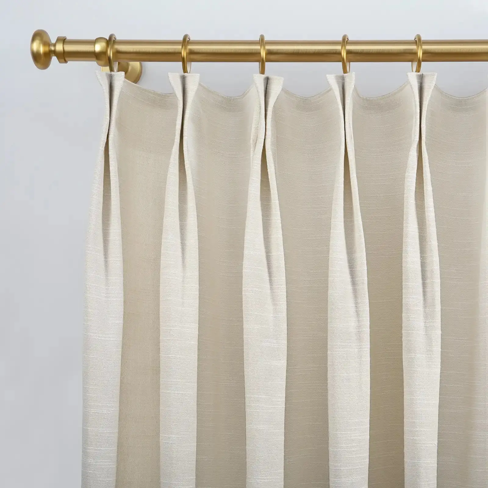 Jawara Luxury Linen Cotton Curtain Pleated - Image 8