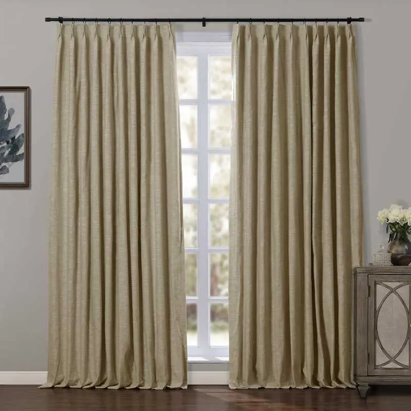 Jawara Luxury Linen Extra Wide Window Curtains - Image 66