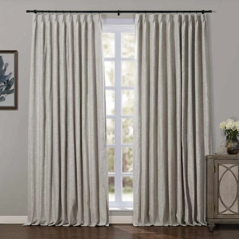 Jawara Luxury Linen Extra Wide Window Curtains - Image 67