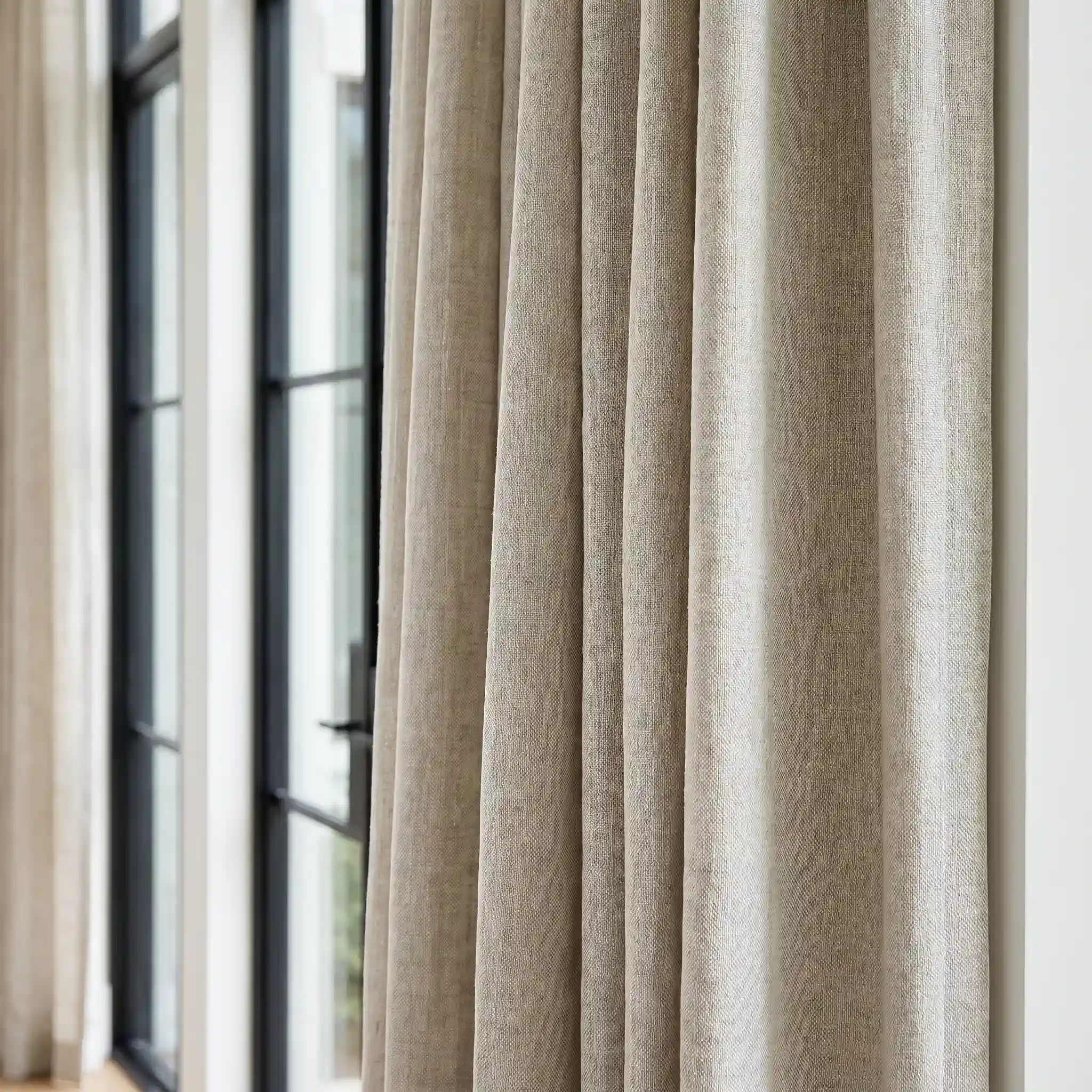 Jawara Luxury Linen Extra Wide Window Curtains - Image 9
