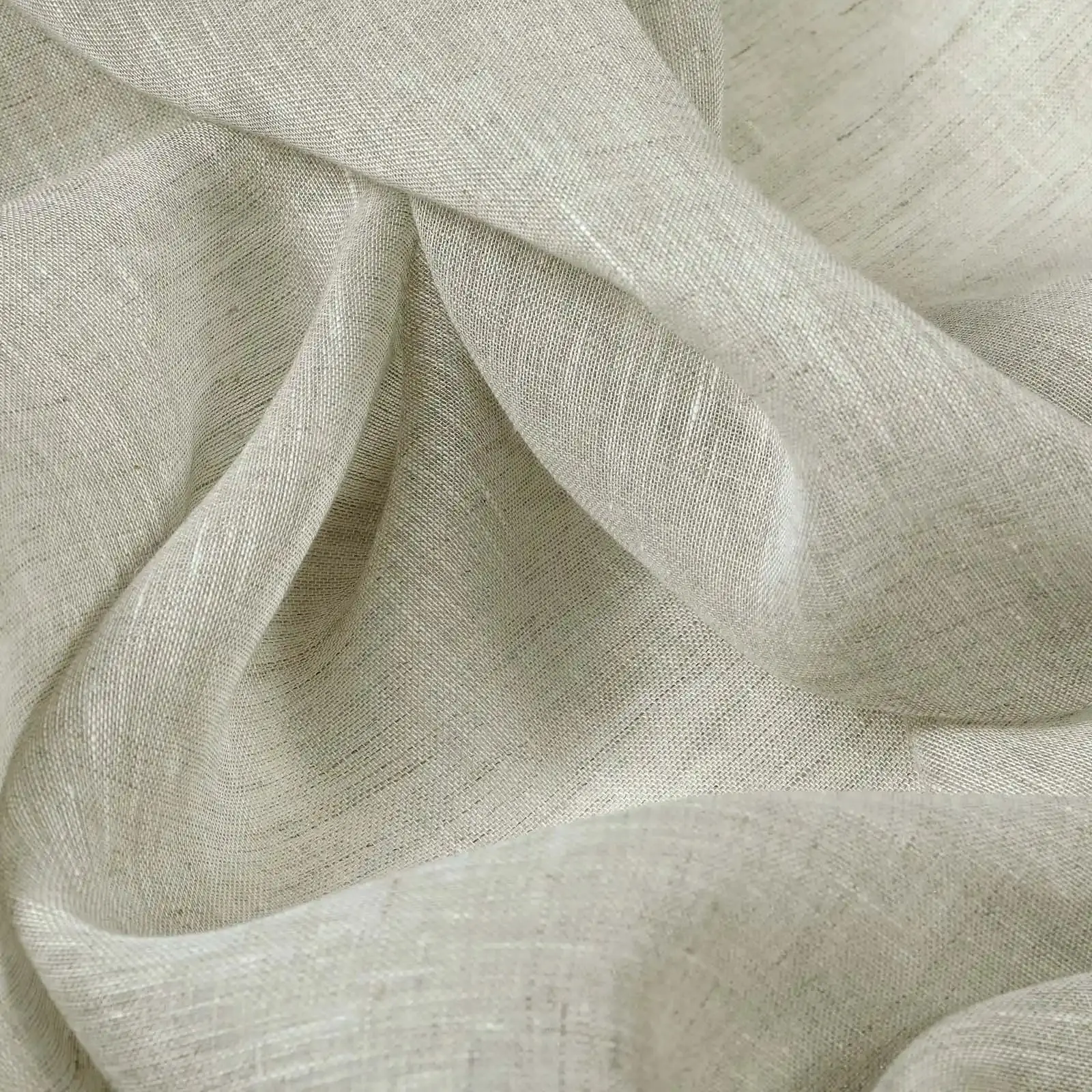 Joy 100% European Flax Linen Sheer Curtain Pleated - Image 14