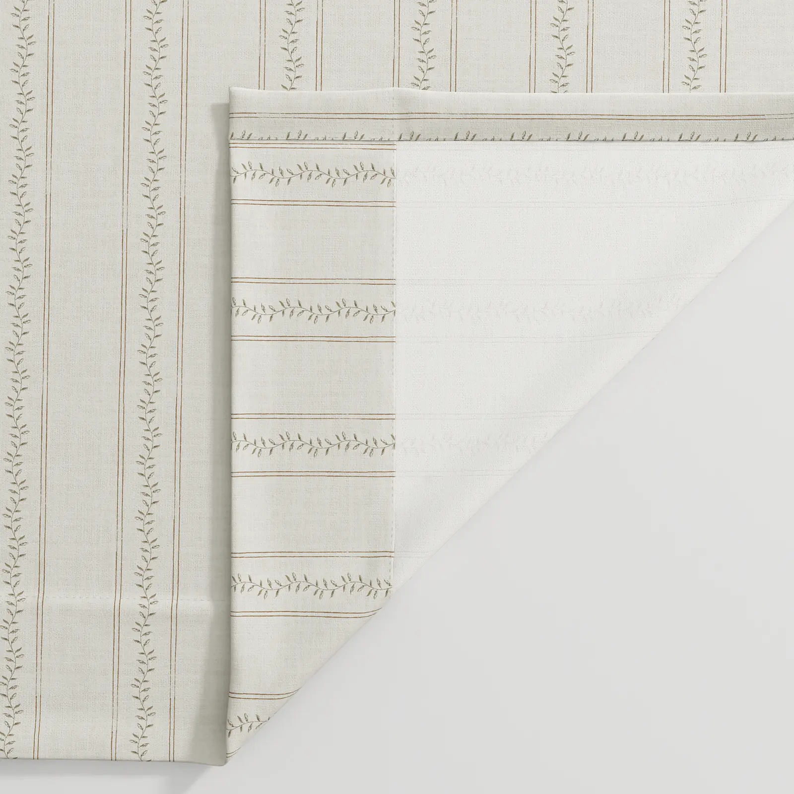 Jyll Mackie Pattern Cotton Drapery Pleated - Image 21