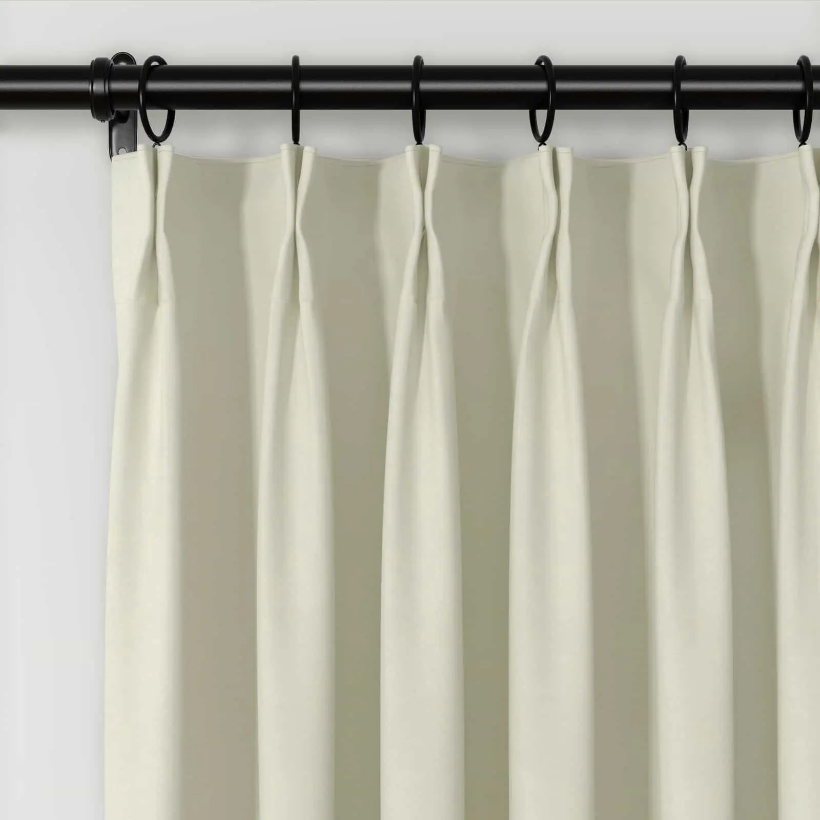 Karin Pure Wool Curtain Pleated - Image 11