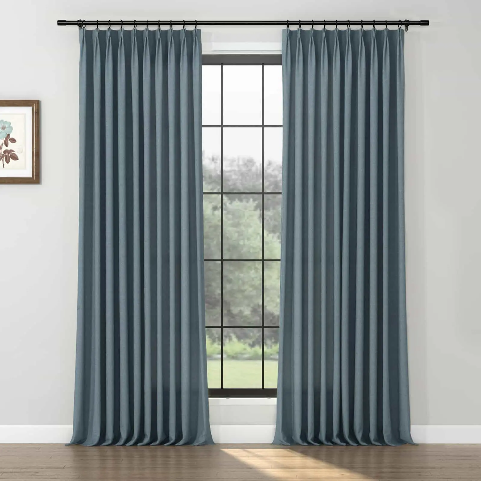 Karin Pure Wool Curtain Pleated - Image 22