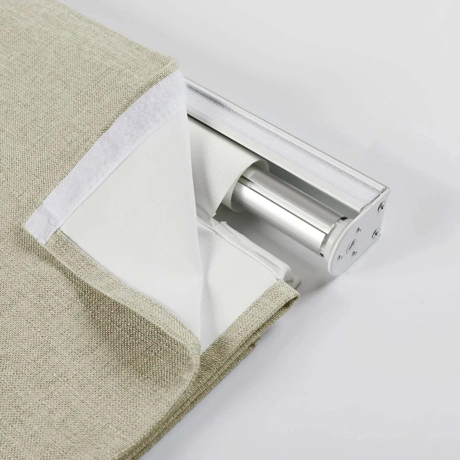 Karin Pure Wool Roman Shade Cordless - Image 13