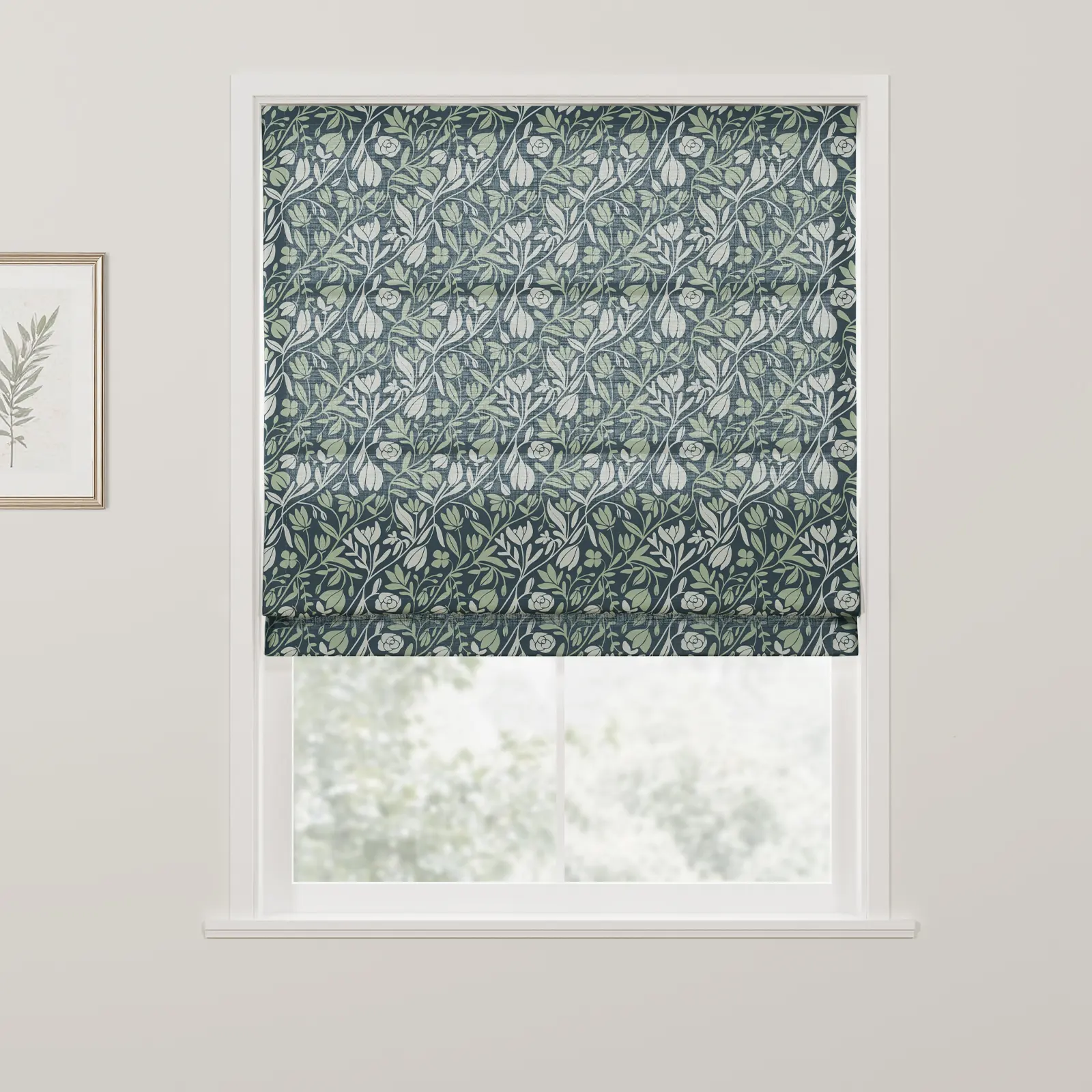 Kate Frost Cotton Roman Shade Cordless - Image 7