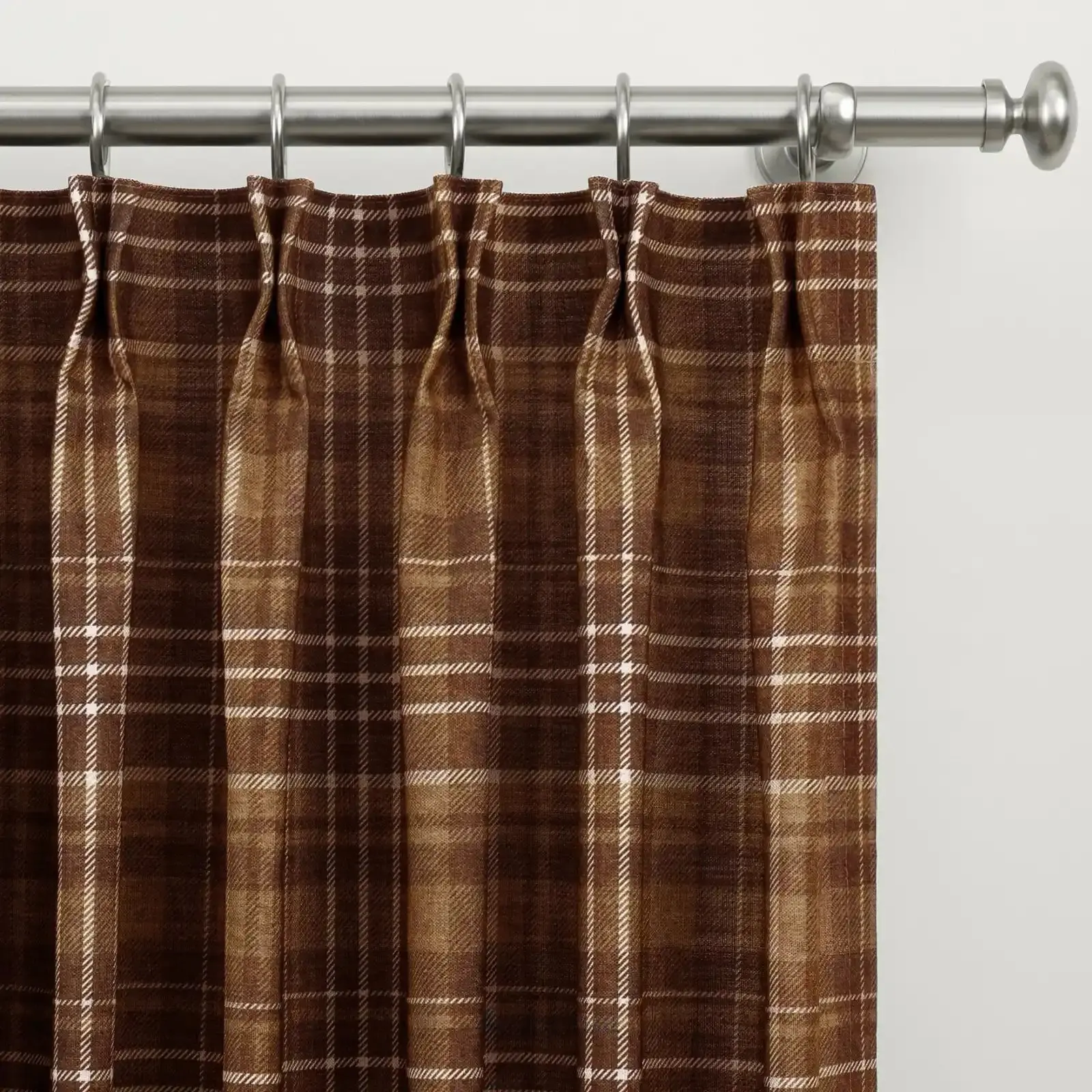 Kim Morrow Print Cotton Curtain Pleated - Image 19