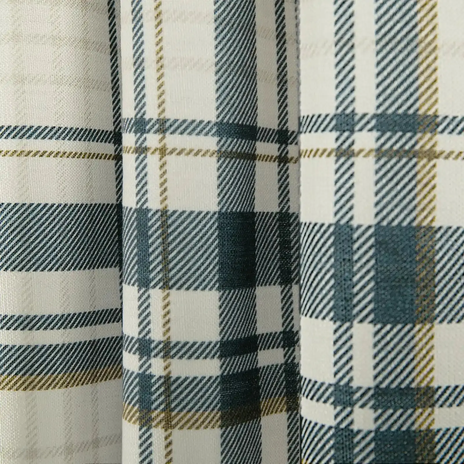 Kim Morrow Print Cotton Curtain Pleated - Image 25