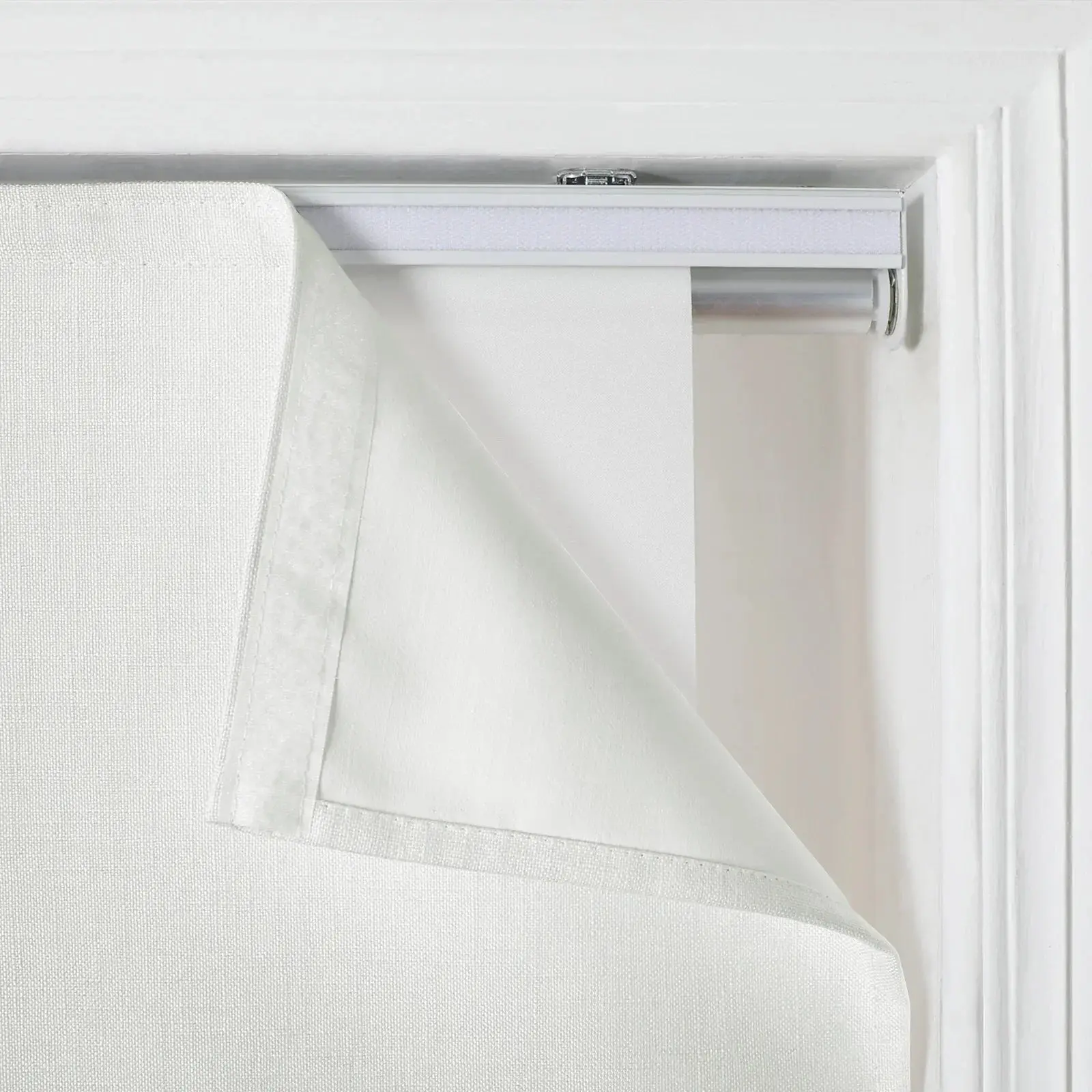Kyla Linen Blend Roman Shade Cordless - Image 18