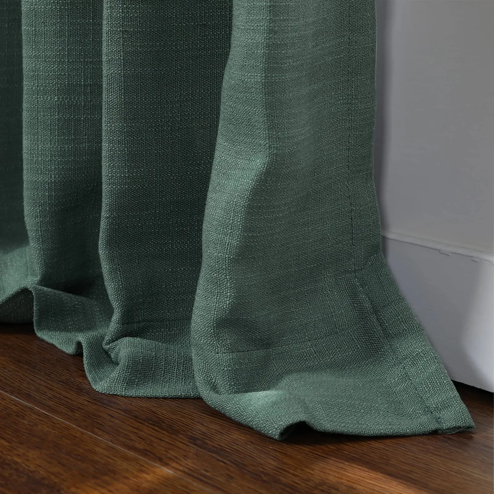 Kyla Extra Long Linen Ceiling to Floor Curtains Pleated - Image 125