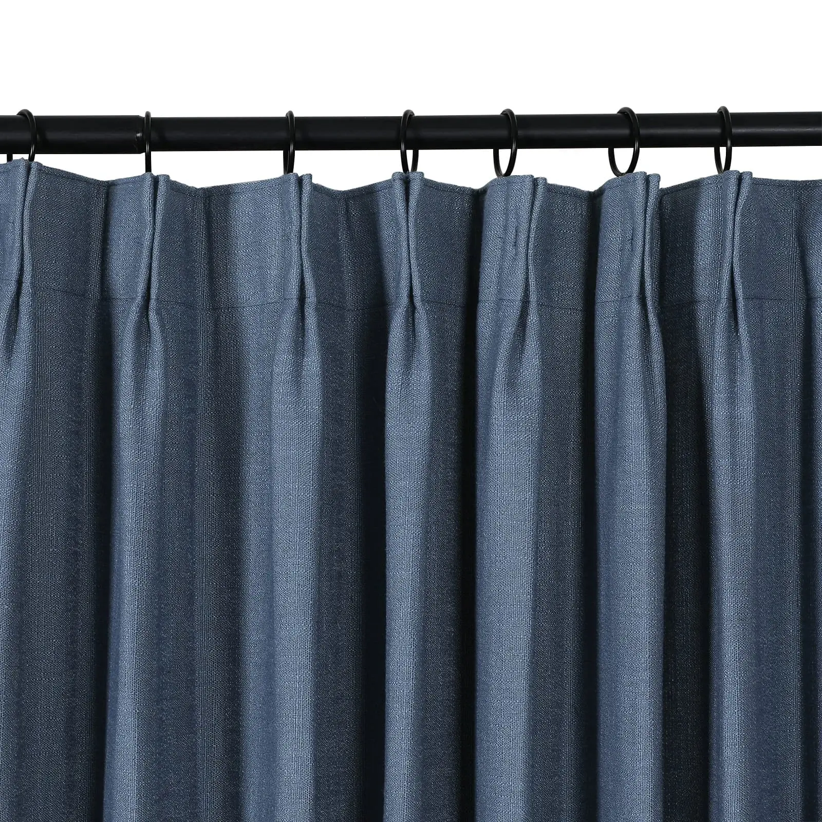 Kyla Extra Long Linen Ceiling to Floor Curtains Pleated - Image 136