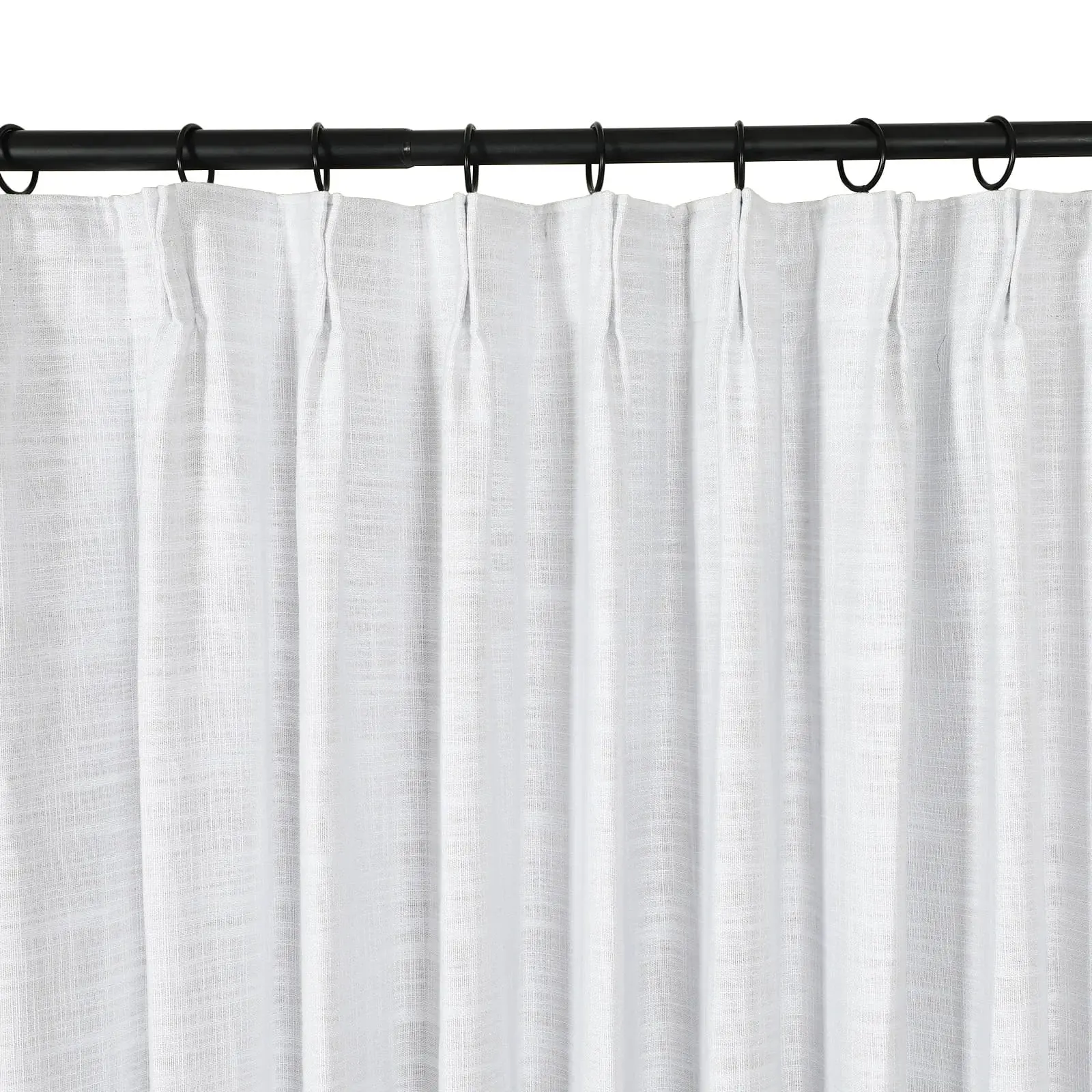 Kyla Extra Long Linen Ceiling to Floor Curtains Pleated - Image 52