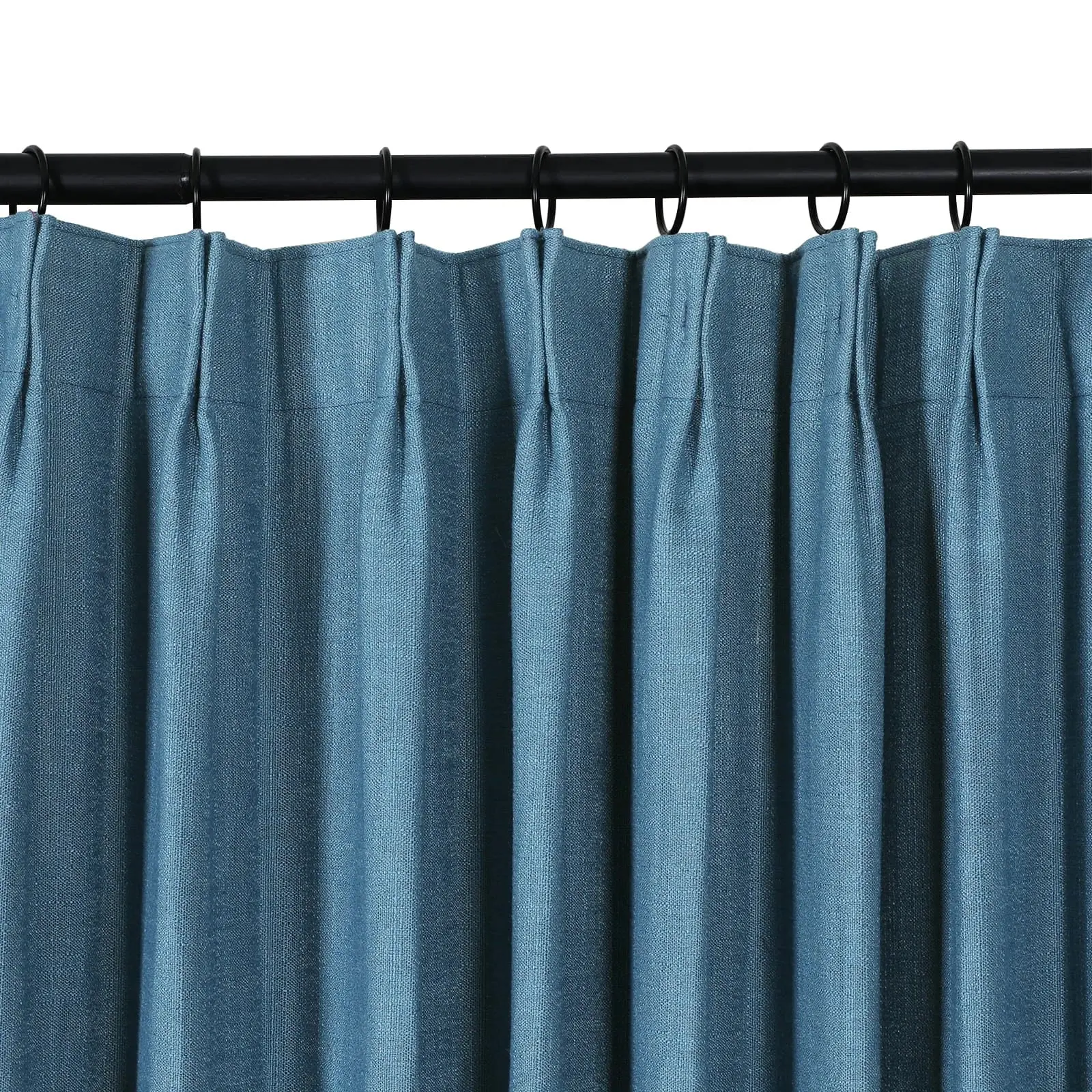 Kyla Extra Long Linen Ceiling to Floor Curtains Pleated - Image 71