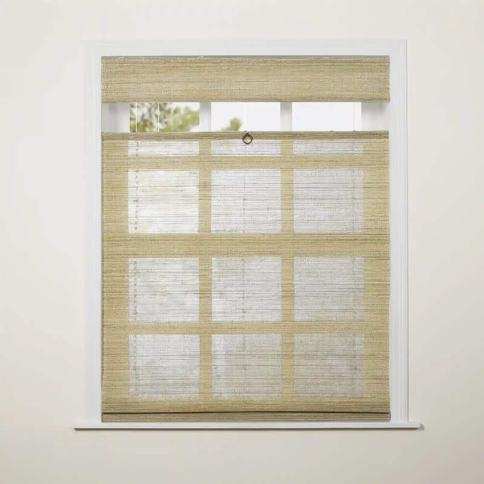 Lay Top Down Bottom Up Woven Wood Shade Cordless - Image 22