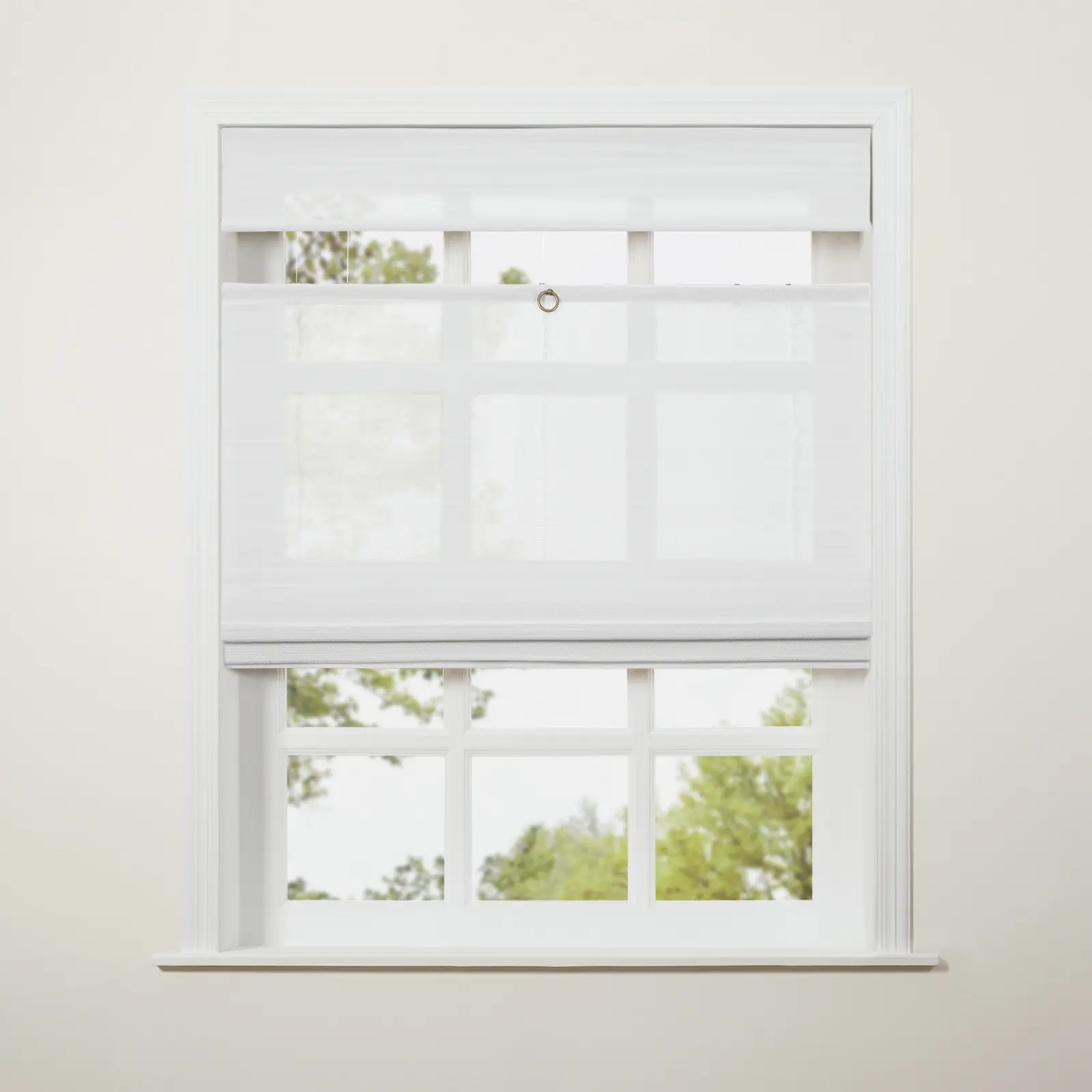 Lay Top Down Bottom Up Woven Wood Shade Cordless - Image 27