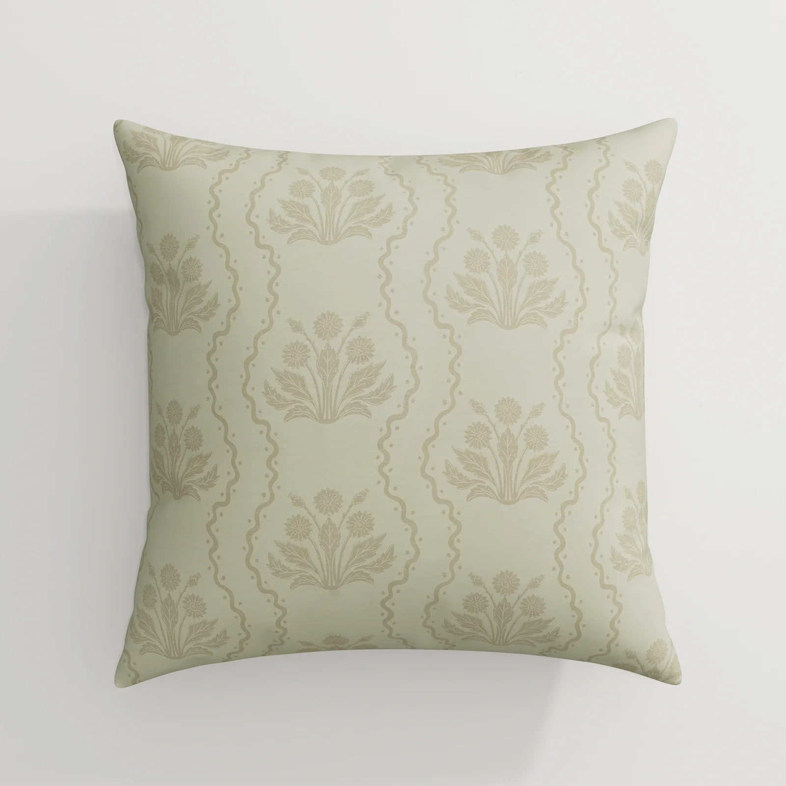 Leah Berin Garden Botanical Print Cotton Pillow Cover - Image 11
