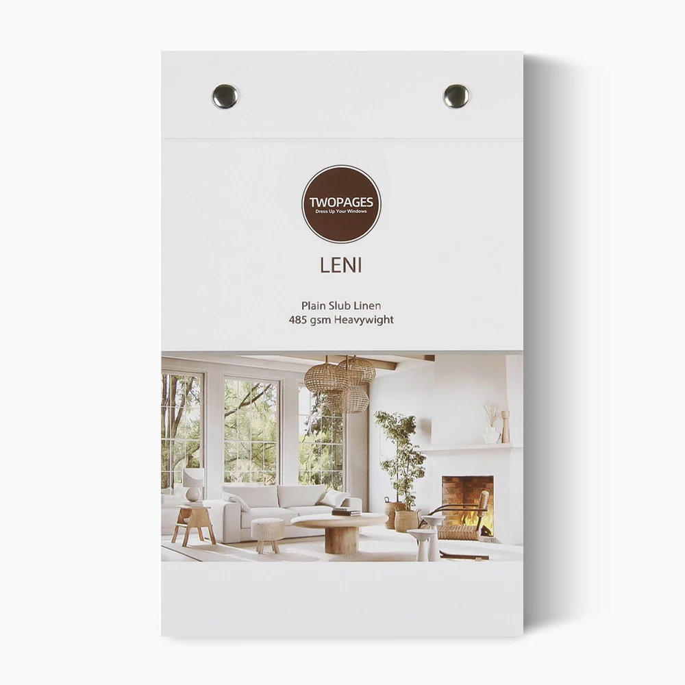 Leni Slub Linen Cotton Booklet 8 Colors - Image 2