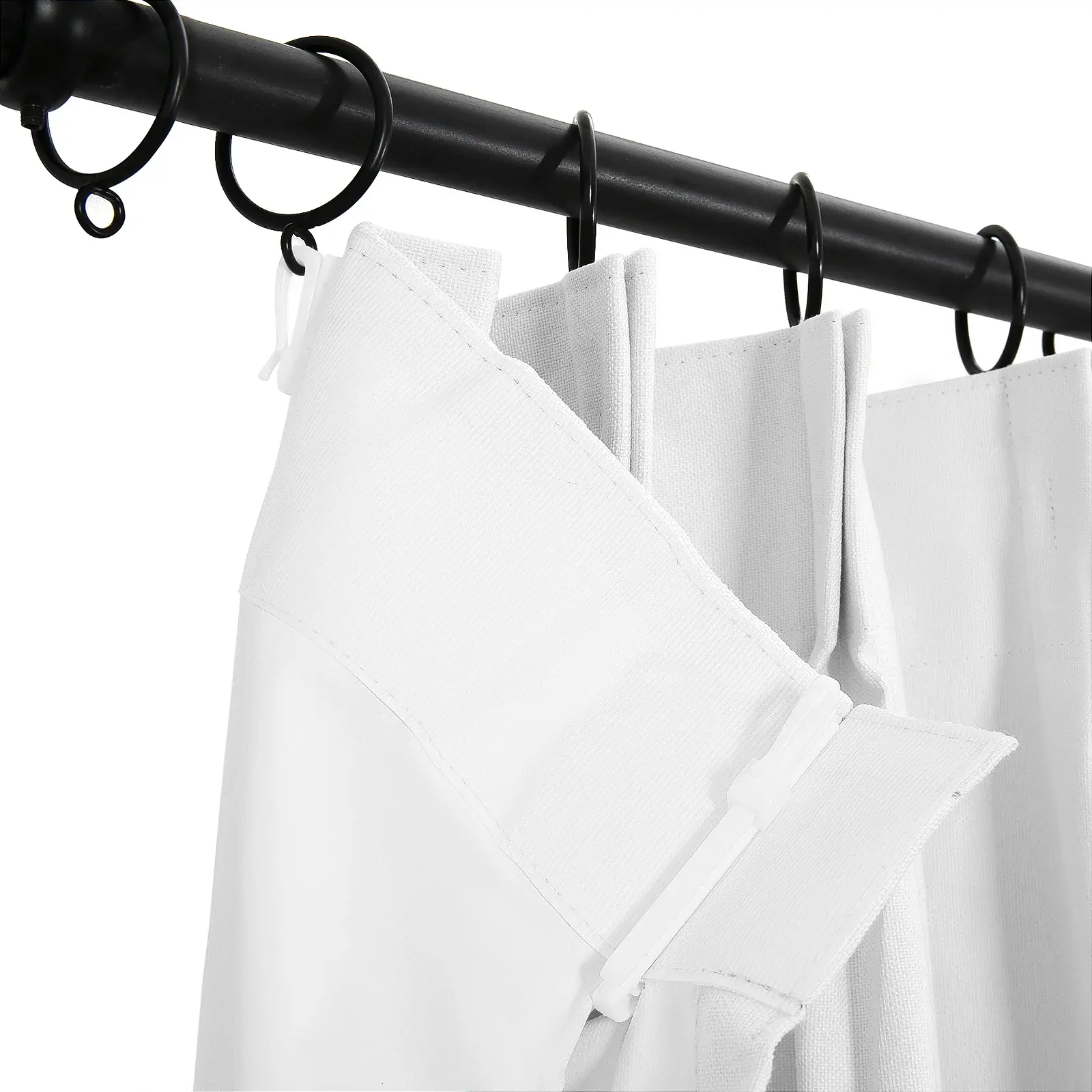Lila 100% Blackout Drape Pleated - Image 11