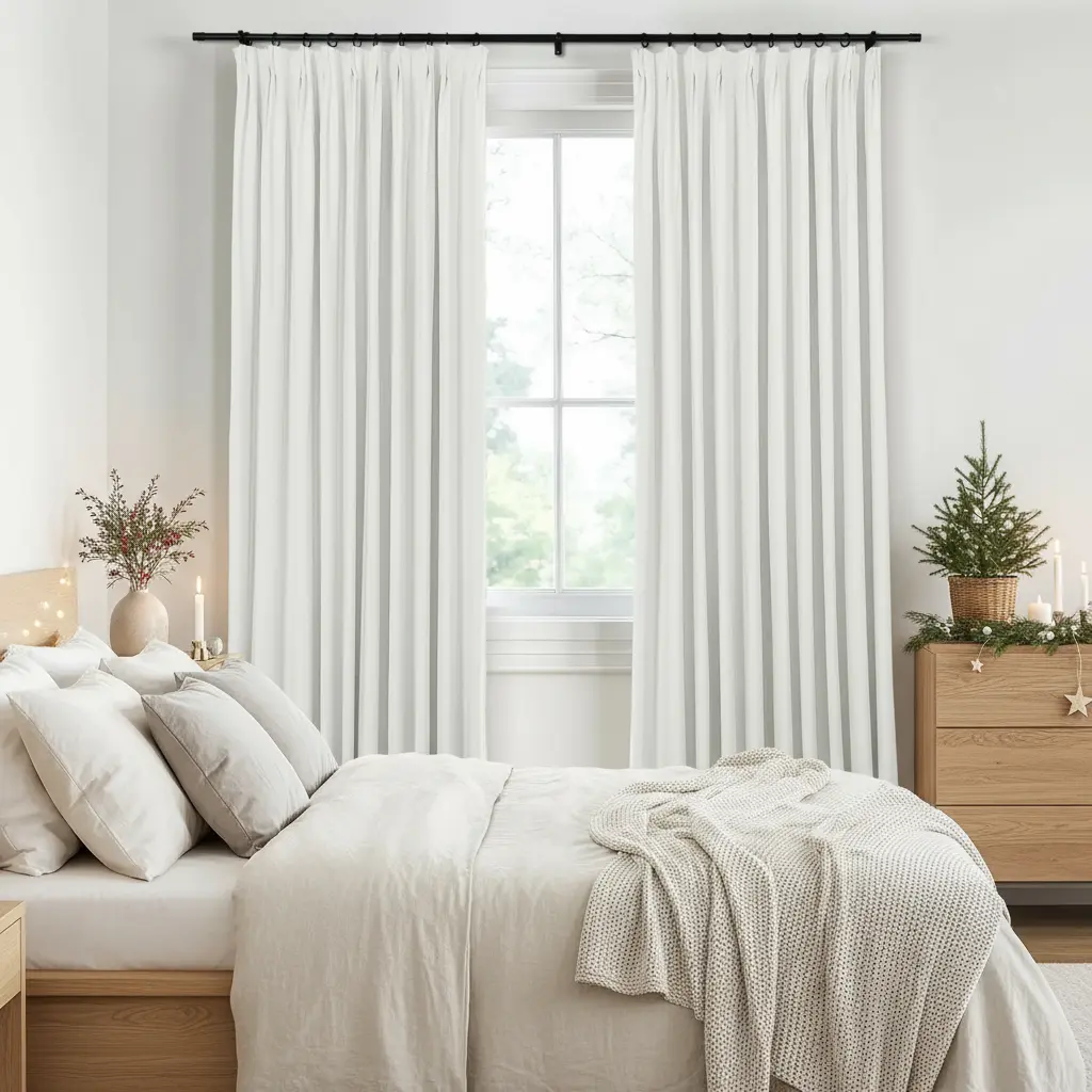 Lila 100% Blackout Drape Pleated - Image 13