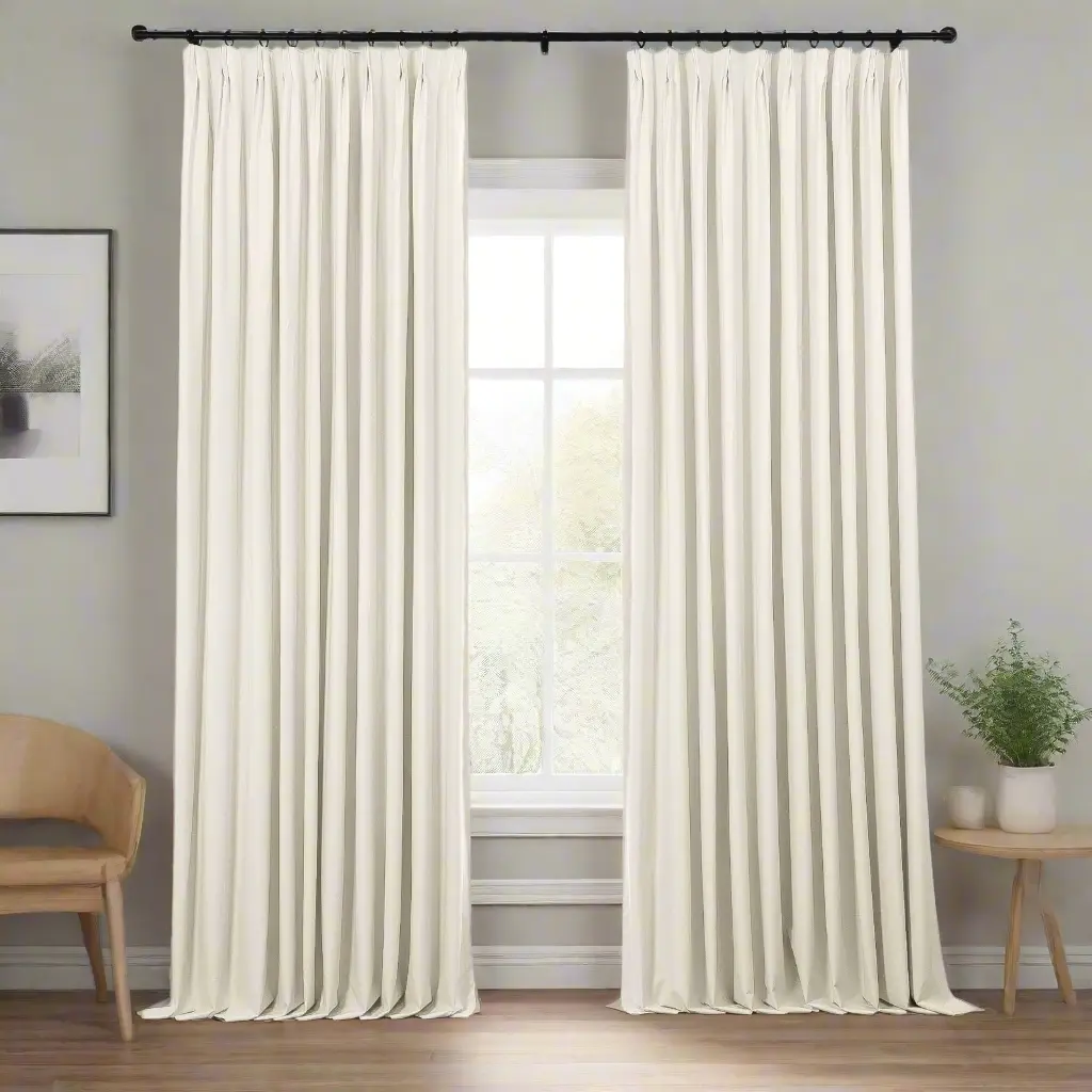 Lila 100% Blackout Drape Pleated - Image 14