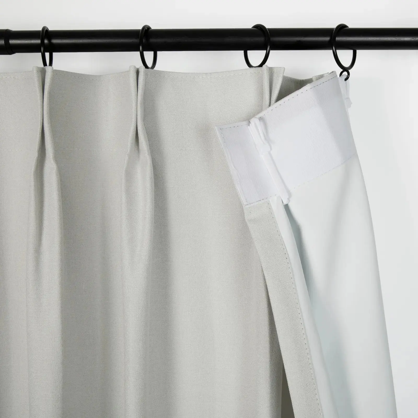Lila 100% Blackout Drape Pleated - Image 29