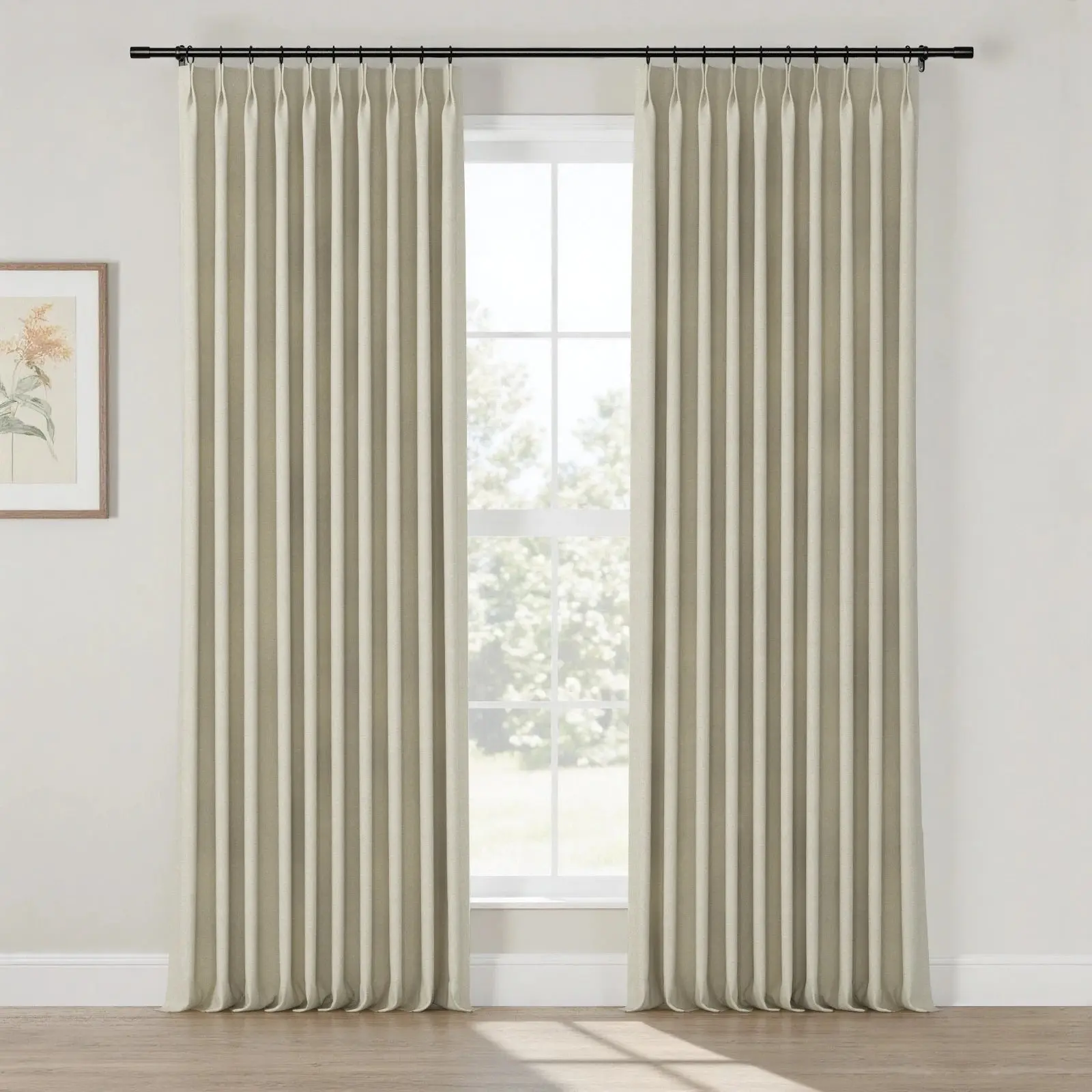 Lila 100% Blackout Drape Pleated - Image 38